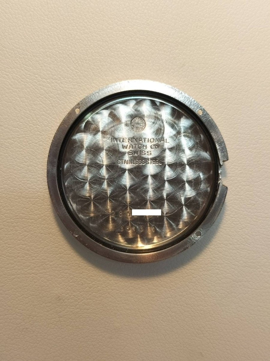 IWC Portofino IW351320 Automatic Caliber 30120 Stainless Steel Watch with Genuine Leather Strap and Genuine Stainless Steel Buckle, White Dial, Booklet, Cloth, Overhauled