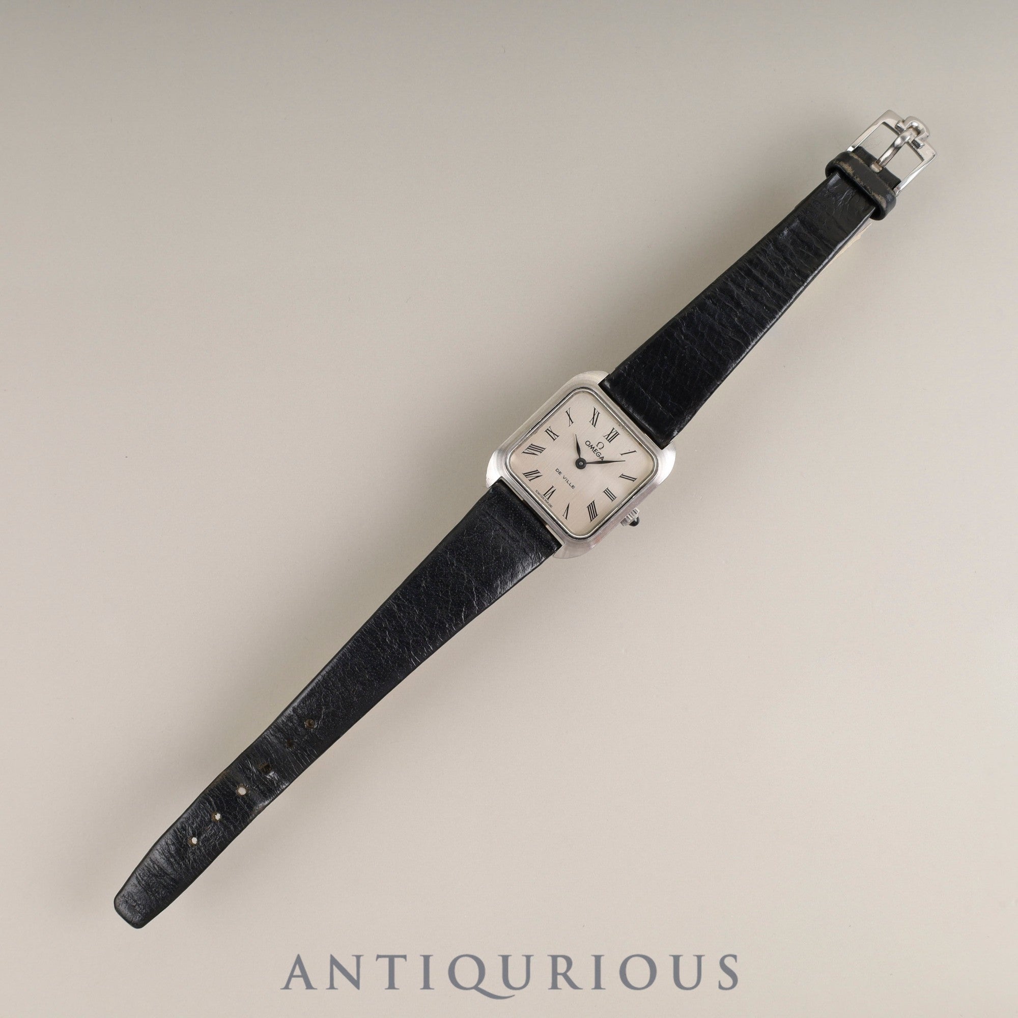 オメガ デ・ヴィル 511.0502 手巻き Cal.625 SS 純正革ベルト 純正尾錠(SS)シルバーローマン文字盤 オーバーホール済み