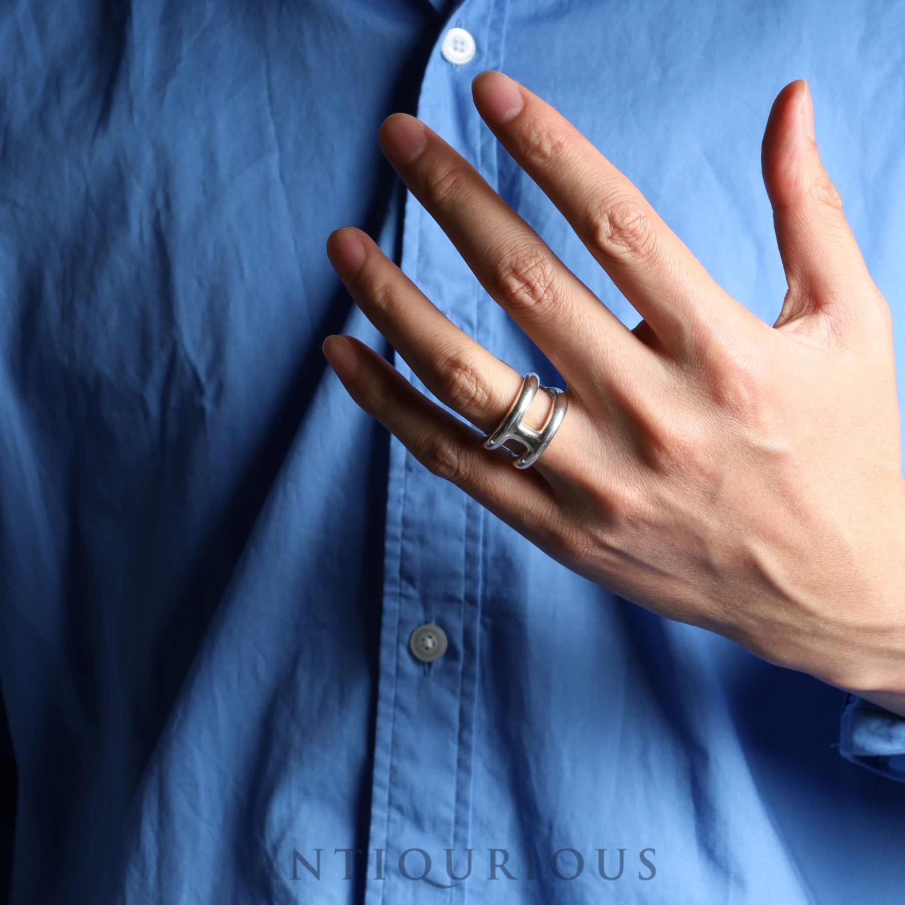 Hermes Ring Osmos PM SV925 #52 Box 21 Years