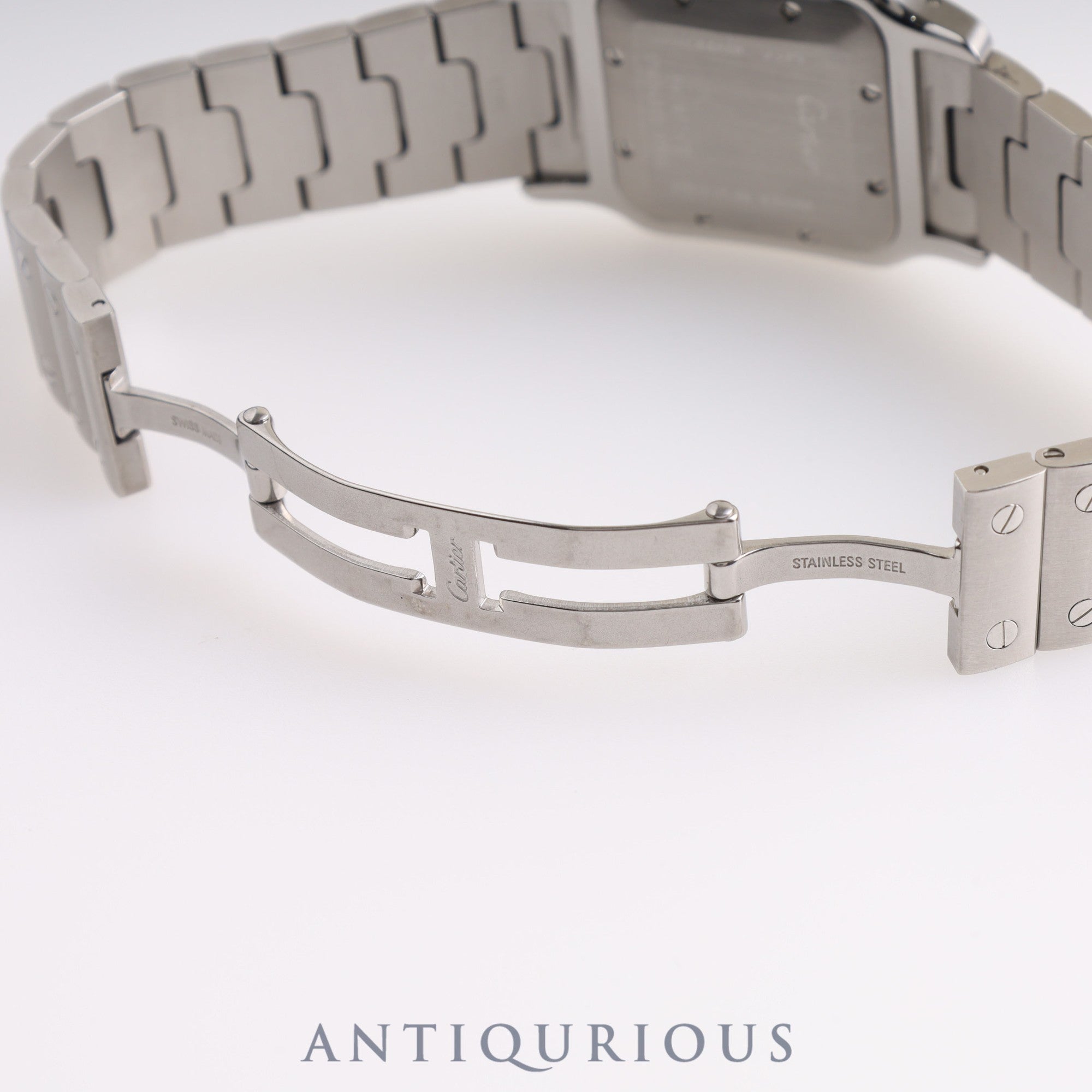Cartier Santos Galbee LM W20055D6 2319 Automatic, Guilloche dial, box, instructions