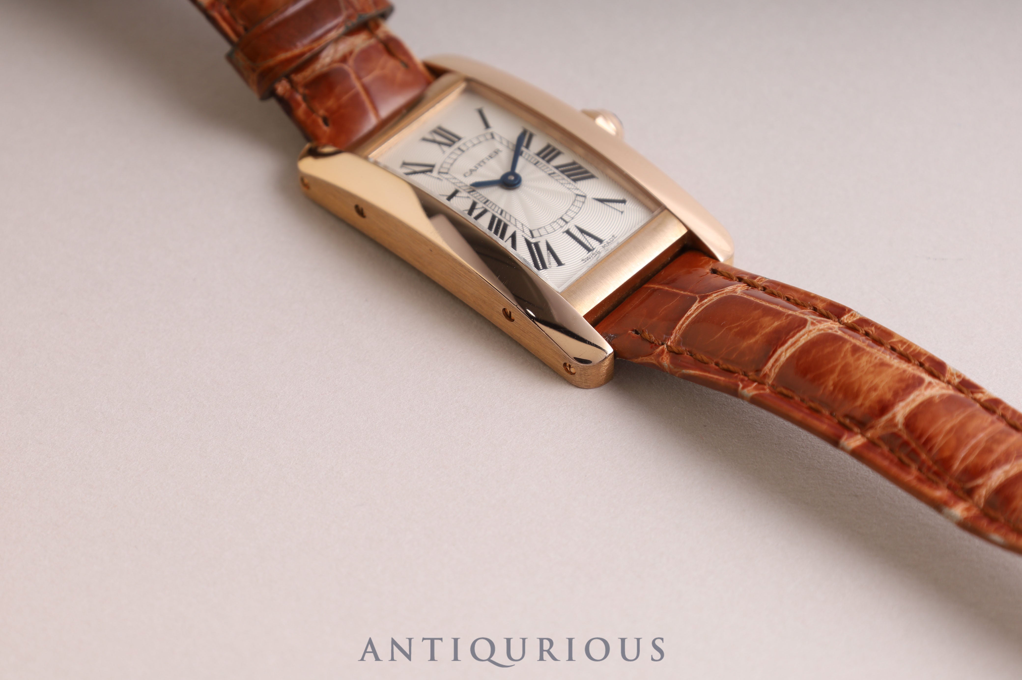 Cartier Tank Americaine SM QZ W2607456 with box and warranty