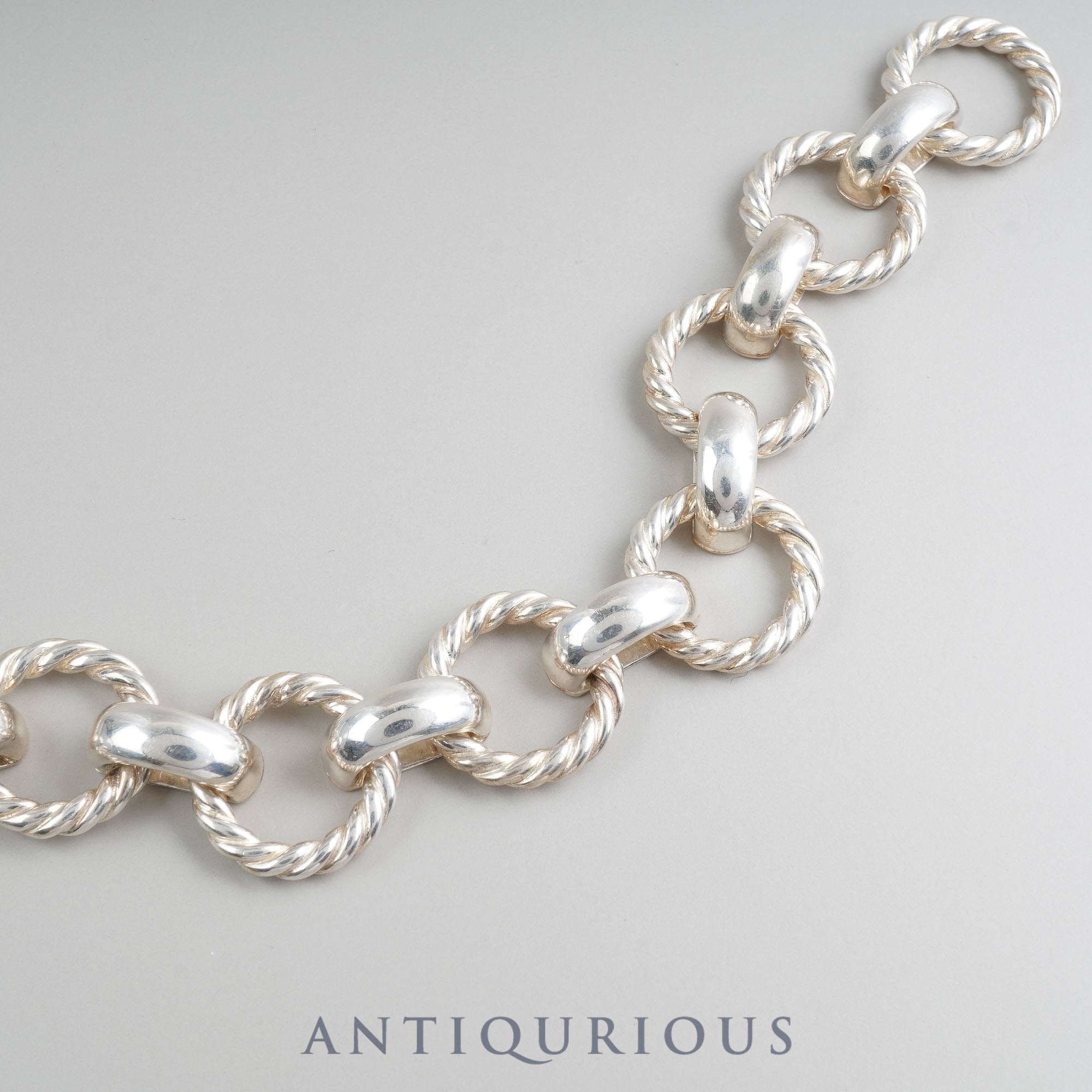 ティファニー ブレスレット ツイスト サークル ヴィンテージ SV925