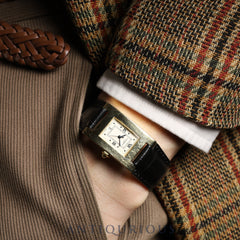 ショーメ スティル・ドゥ・ショーメ 750 クォーツ Cal.- YG 純正尾錠(GP)アイボリー文字盤 オーバーホール済み