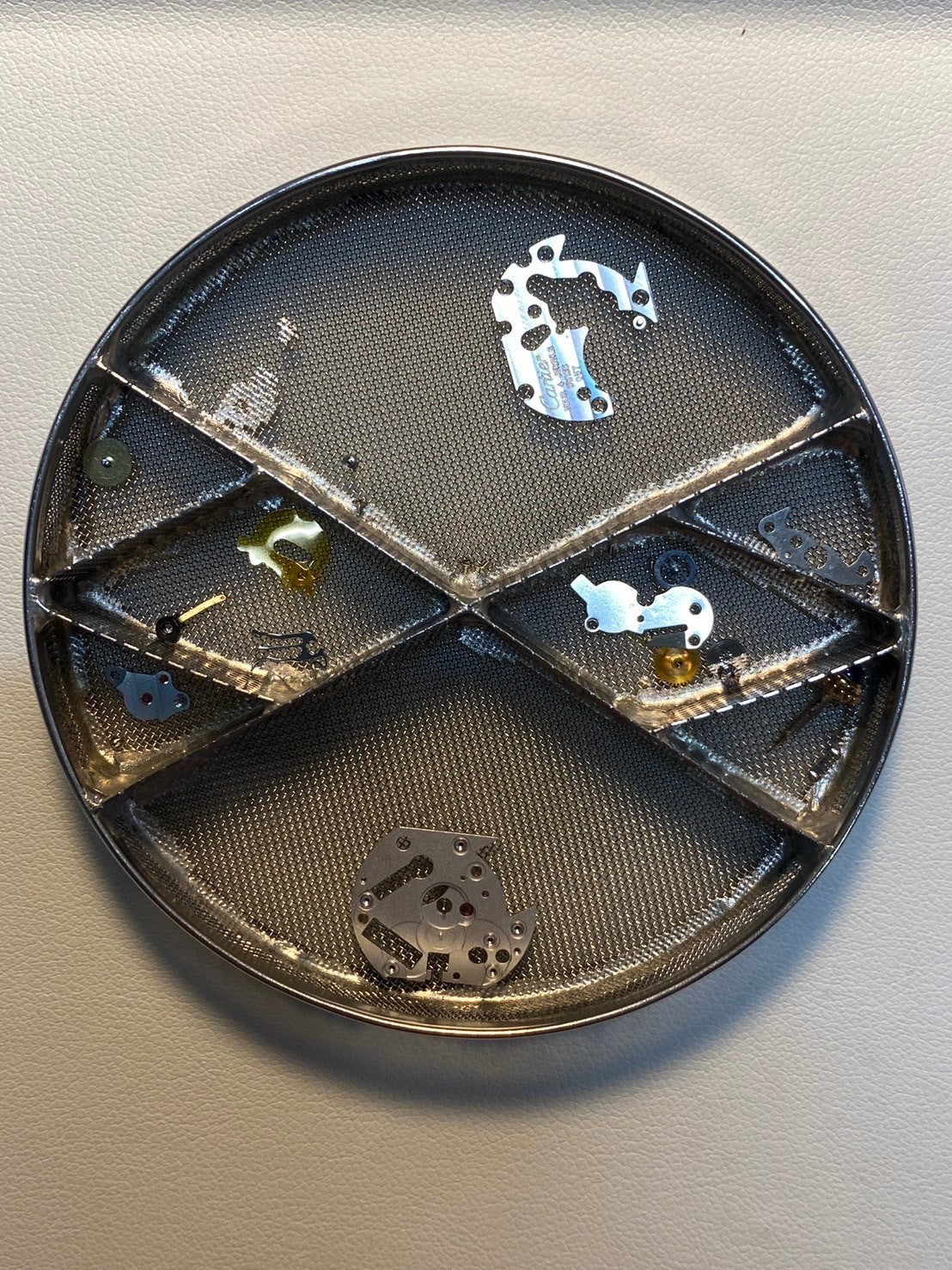 カルティエ マストタンク MM 2415 クォーツ Cal.057 SV925 革 純正尾錠(GP) アイボリーローマン文字盤 オーバーホール済み