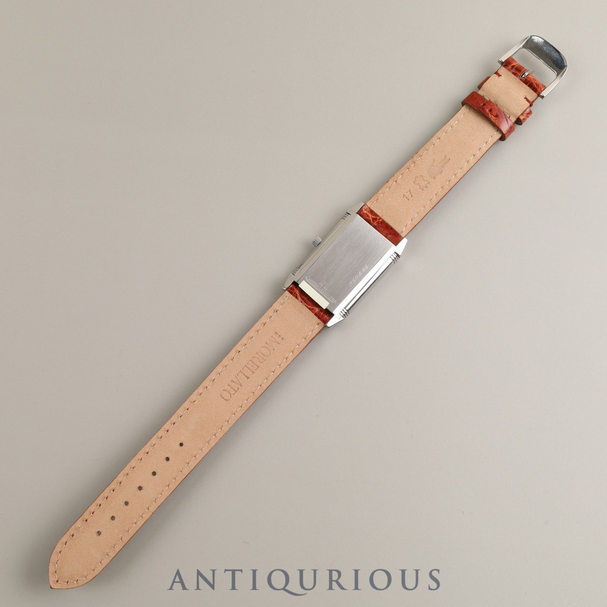 ジャガー・ルクルト レベルソクラシック 250.8.86/Q2508420 手巻き Cal846/1 シルバー文字盤 保証書(1995年) 箱 説明書