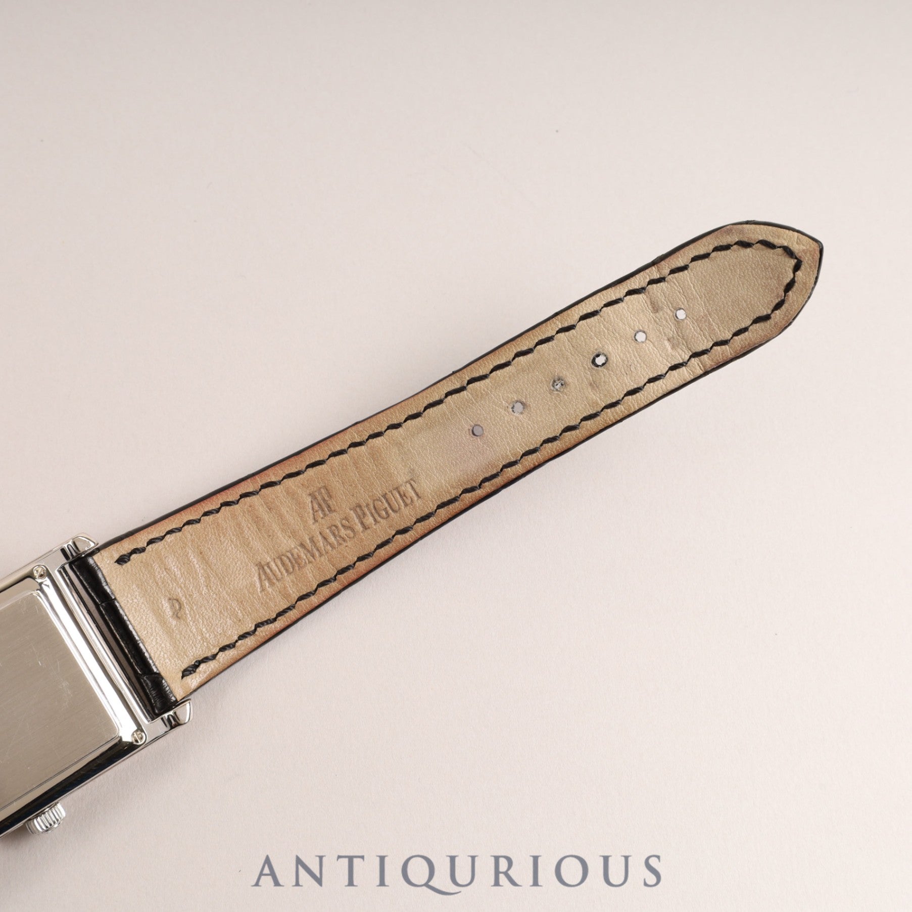 Audemars Piguet Edward Piguet 15015BC.OO.D001CR.01 Automatic Cal.2140 750 Leather Black Arabic Dial 1994-2000