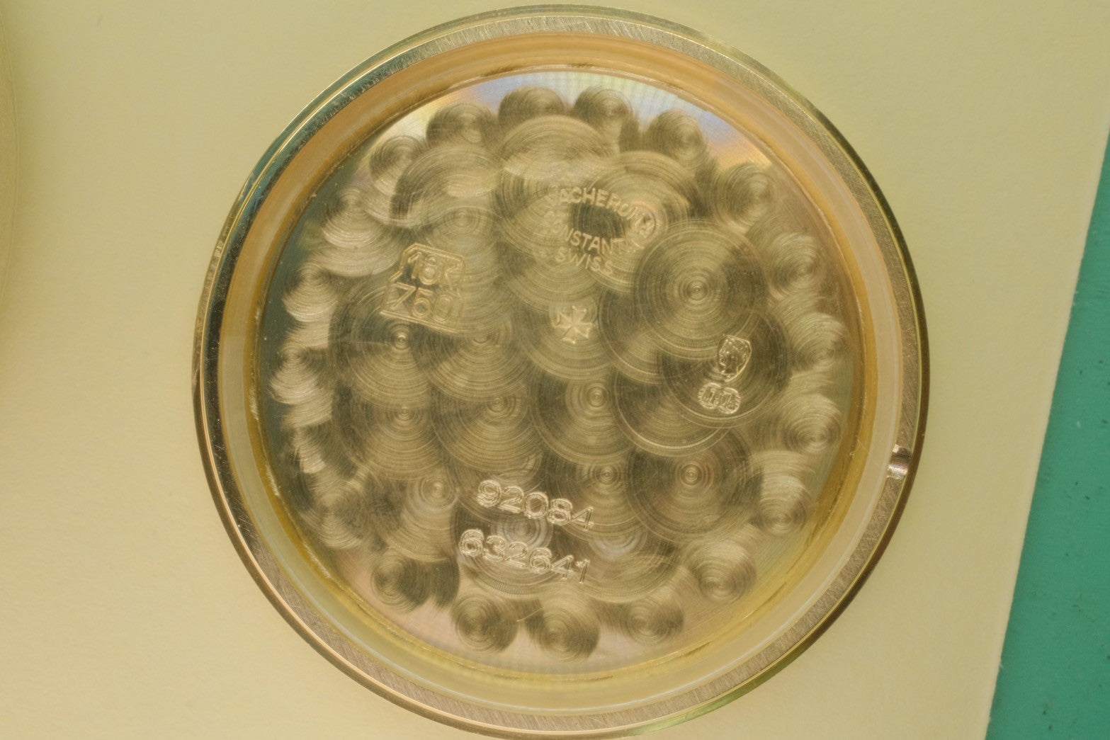 ヴァシュロン・コンスタンタン ヒストリカル ルネサンス 92084/000J-4 手巻き Cal.1014/1 750 革 純正尾錠(750)ゴールド文字盤 純正替えベルト オーバーホール済み