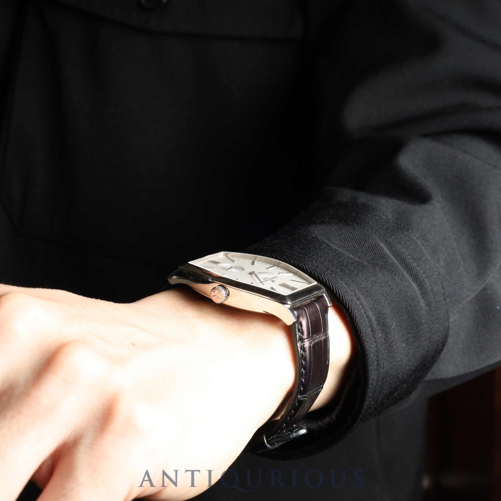 ヴァシュロン・コンスタンタン マルタ X82G7753 82230/000G-9962 手巻き Cal.4400/1 18K/WG 純正革ベルト 純正尾錠(Au750)ホワイト文字盤 保証書(2022年) 箱 冊子 USB タグ オーバーホール済み