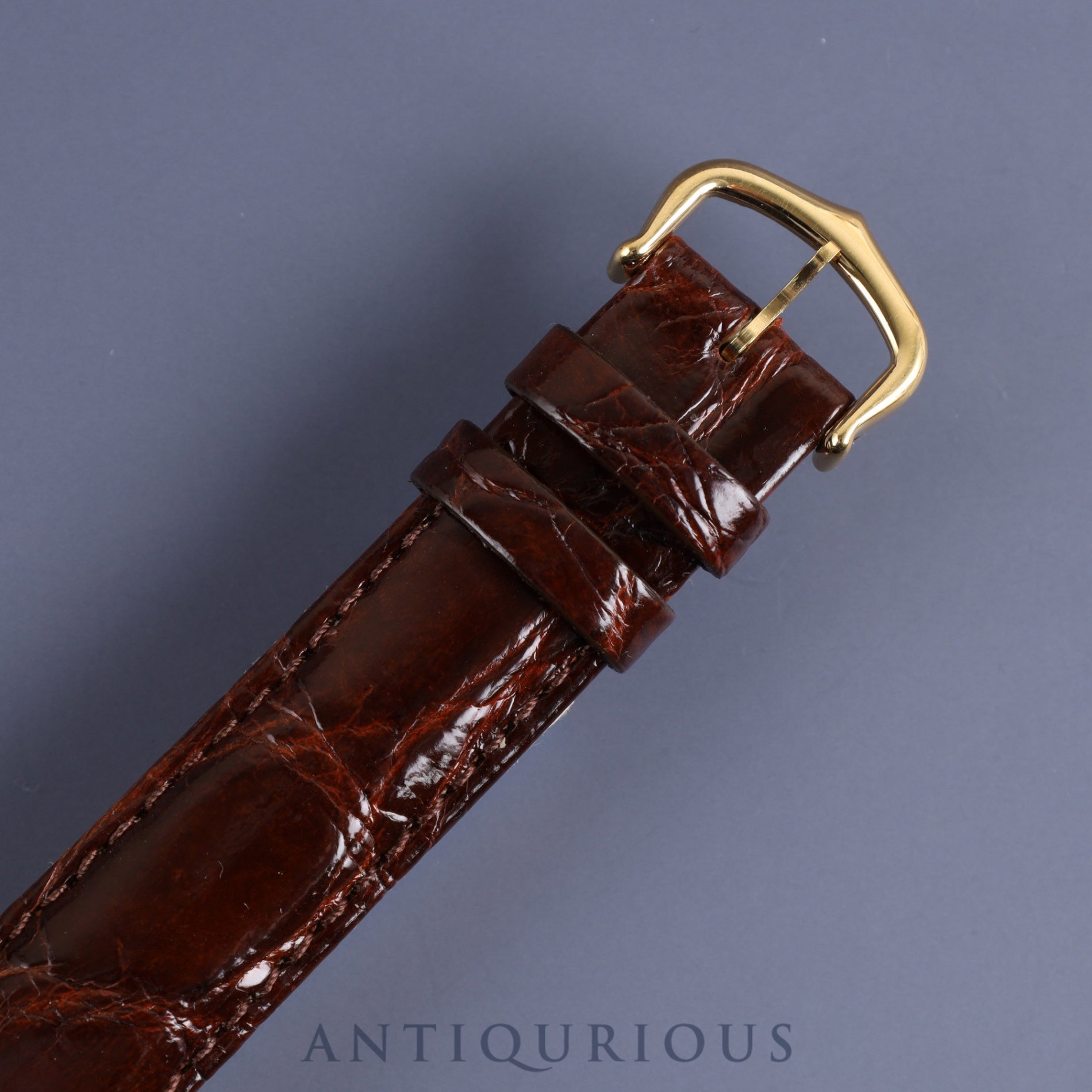 Cartier Must Tank LM Manual winding Cal.78-1 Leather Genuine buckle (GP) Ivory Roman dial Overhauled