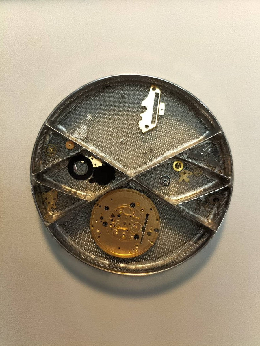 エルメス ケープコッド CC1.810 クォーツ SS 革 純正尾錠(SS)グレーアラビア文字盤 保存袋 オーバーホール済み