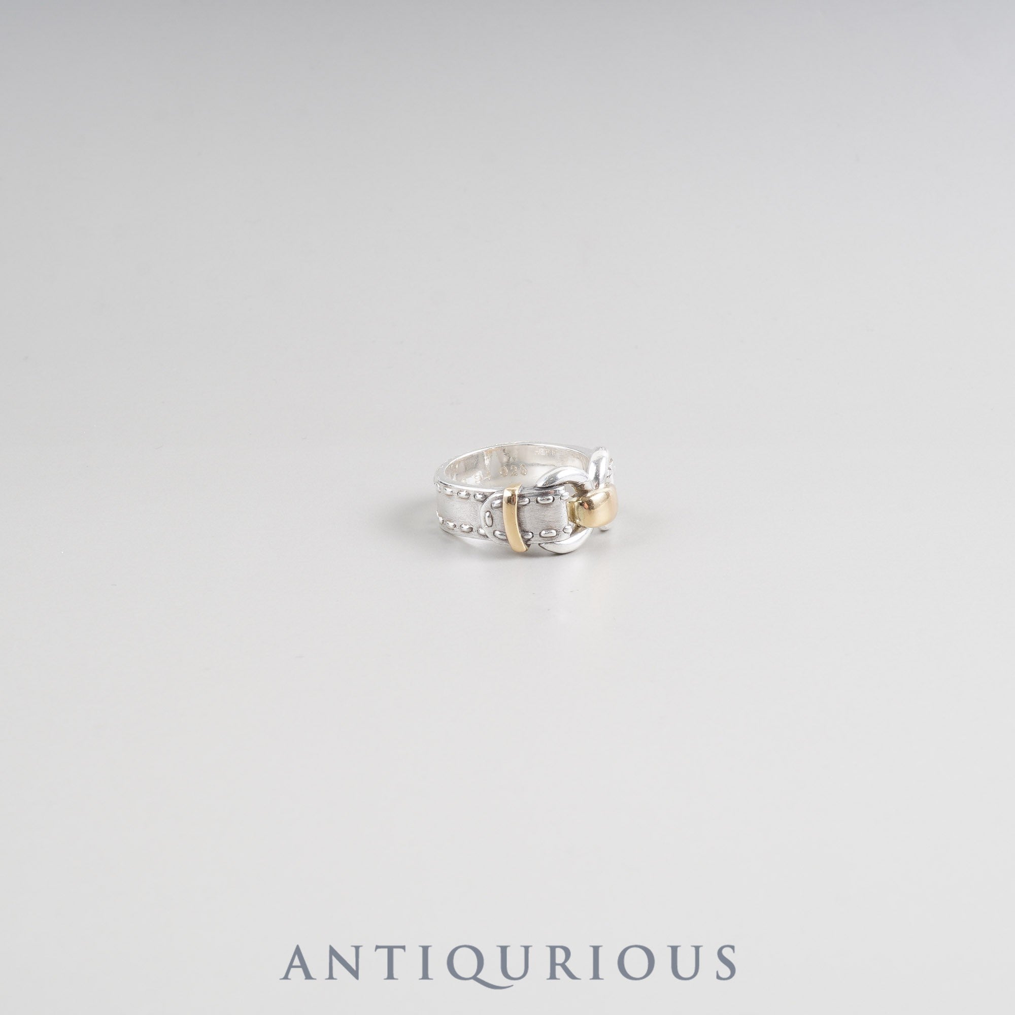 エルメス リング モンテヴィデオ ヴィンテージ ベルトモチーフ #54 約13号 925×750