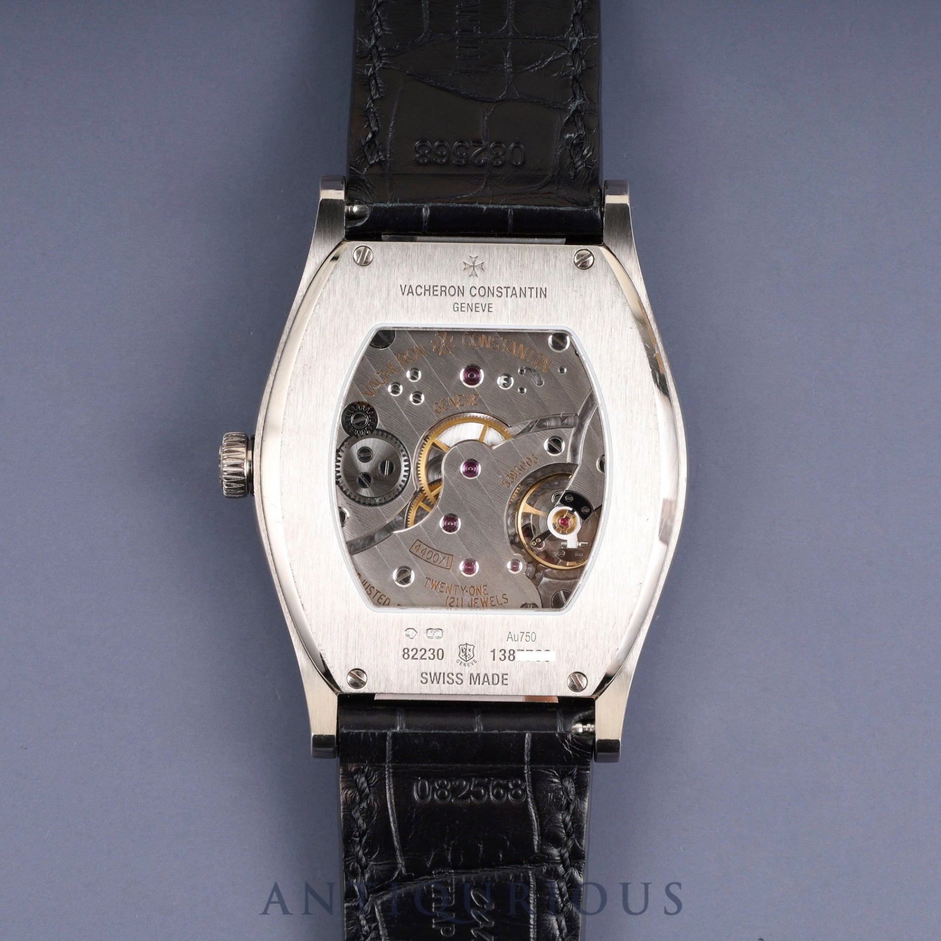 Vacheron Constantin Malte X82G7753 82230/000G-9962 Manual Winding Caliber 4400/1 18K/WG Genuine Leather Strap Genuine Buckle (Au750) White Dial Warranty (2022) Box Booklet USB Tag Overhauled