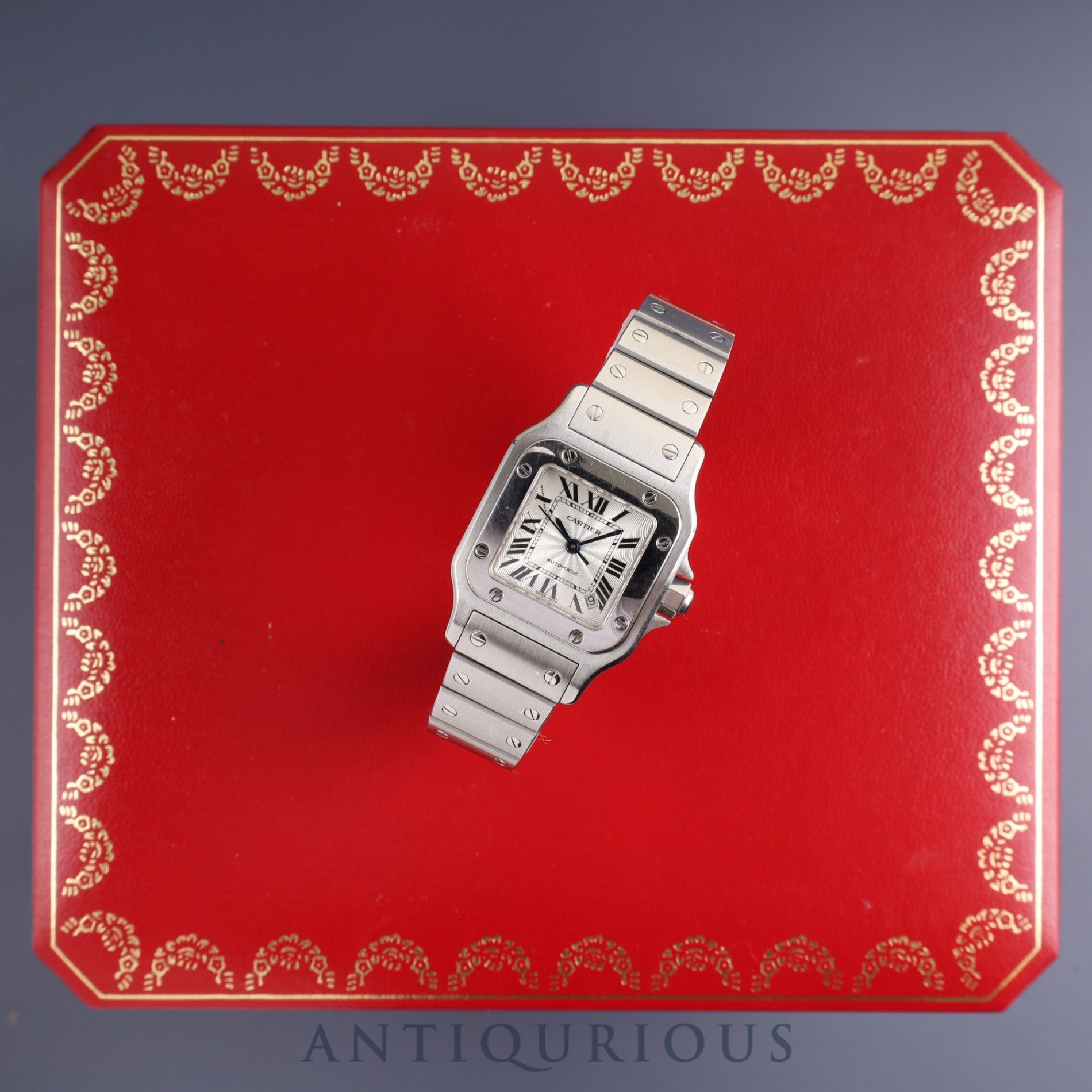 カルティエ サントス ガルベ SM W20054D6 / 2423 自動巻き Cal.077 SS  