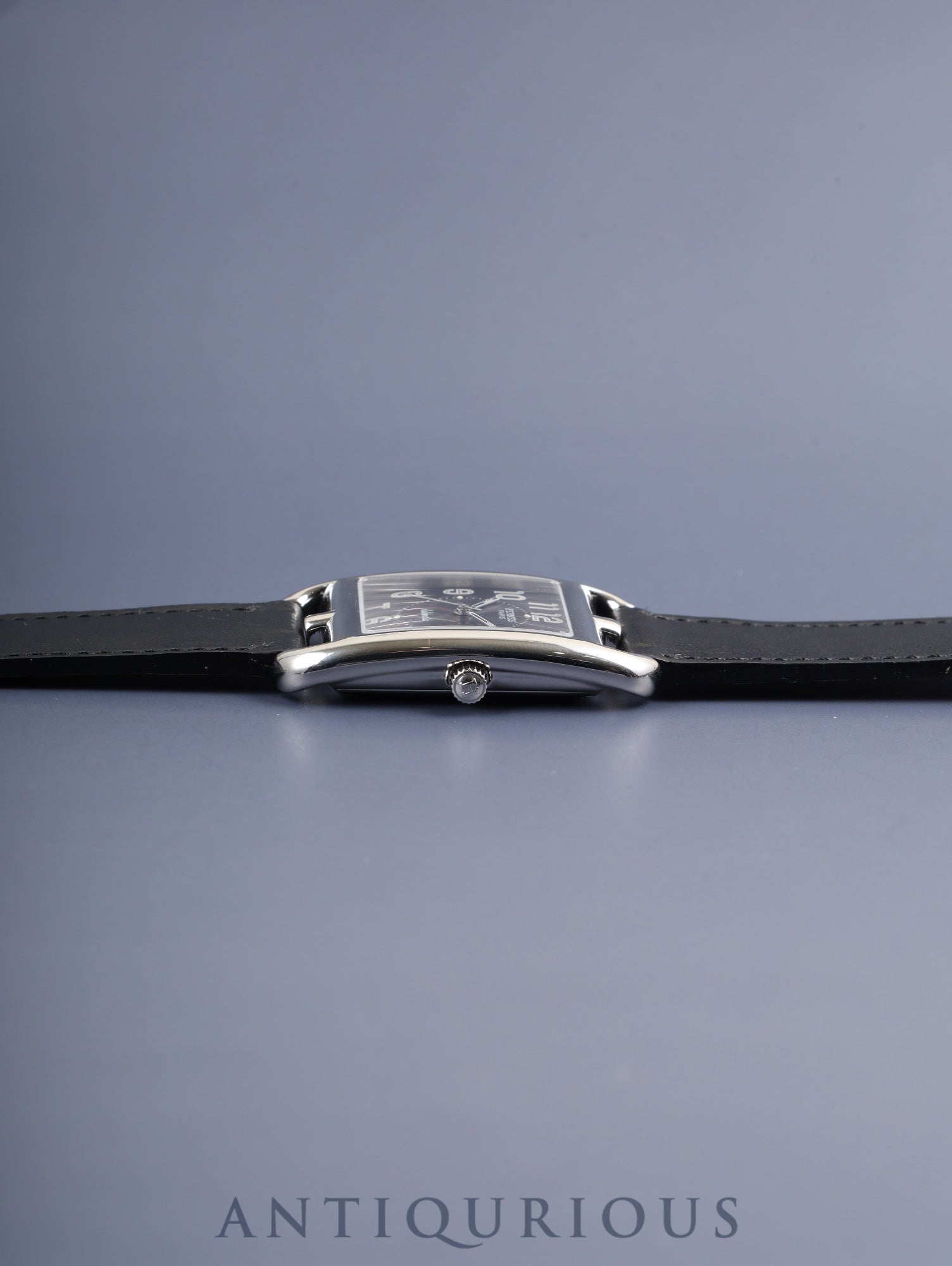 エルメス ケープコッド CC1.710 自動巻き Cal.- SS 革 純正尾錠(SS)グレーアラビア文字盤 保証書 エルメスにてにてコンプリートサービス済み