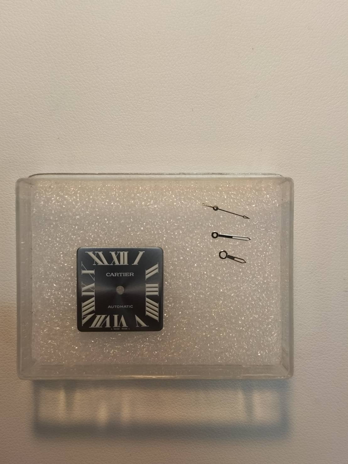 Cartier Santos Galbee LM 2319 Automatic Cal.381A SS SS Gray Roman Dial Overhauled