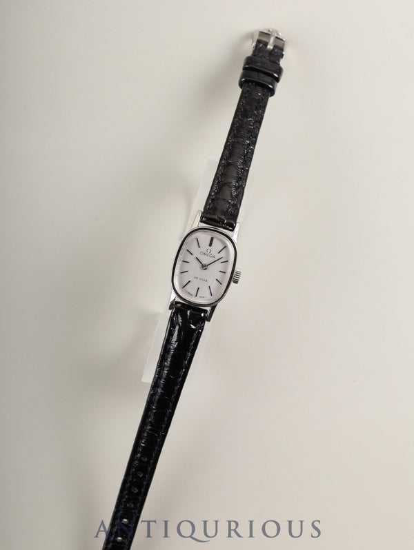 オメガ デ・ヴィル MF511.0454 手巻き Cal.1070 SS 革 純正尾錠(SS) シルバー文字盤 ケース オーバーホール済み