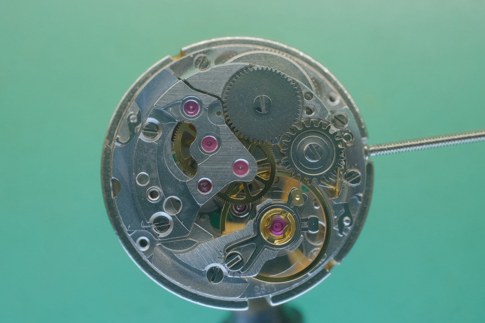 Cartier Santos Galbee LM 81036288/2961 Automatic Caliber 2671 Stainless Steel/Yellow Gold White Roman Dial Overhauled