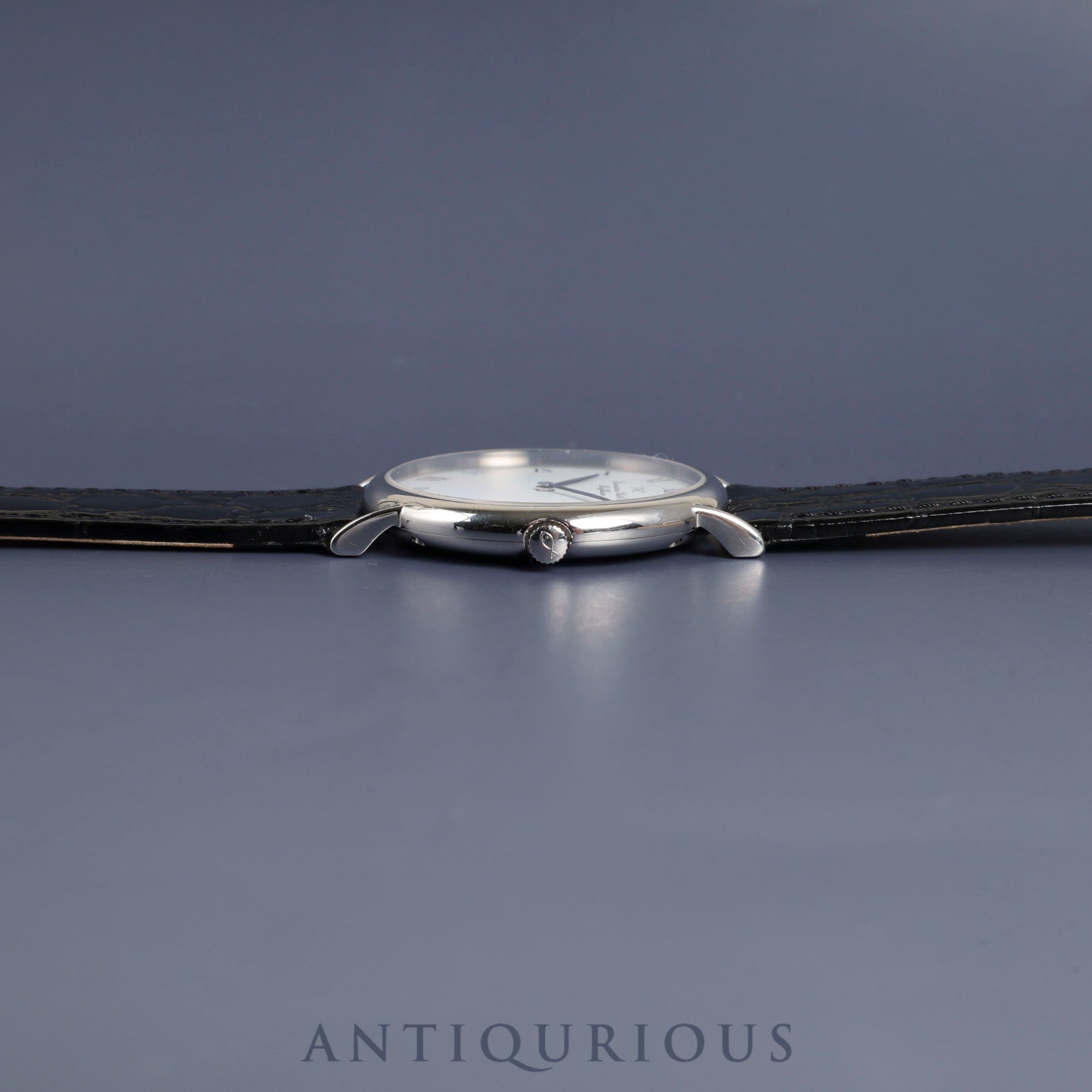 IWC Portofino 3331 Quartz Cal.IWC 22105 SS Leather Genuine Buckle (SS) White Dial Overhauled IWC