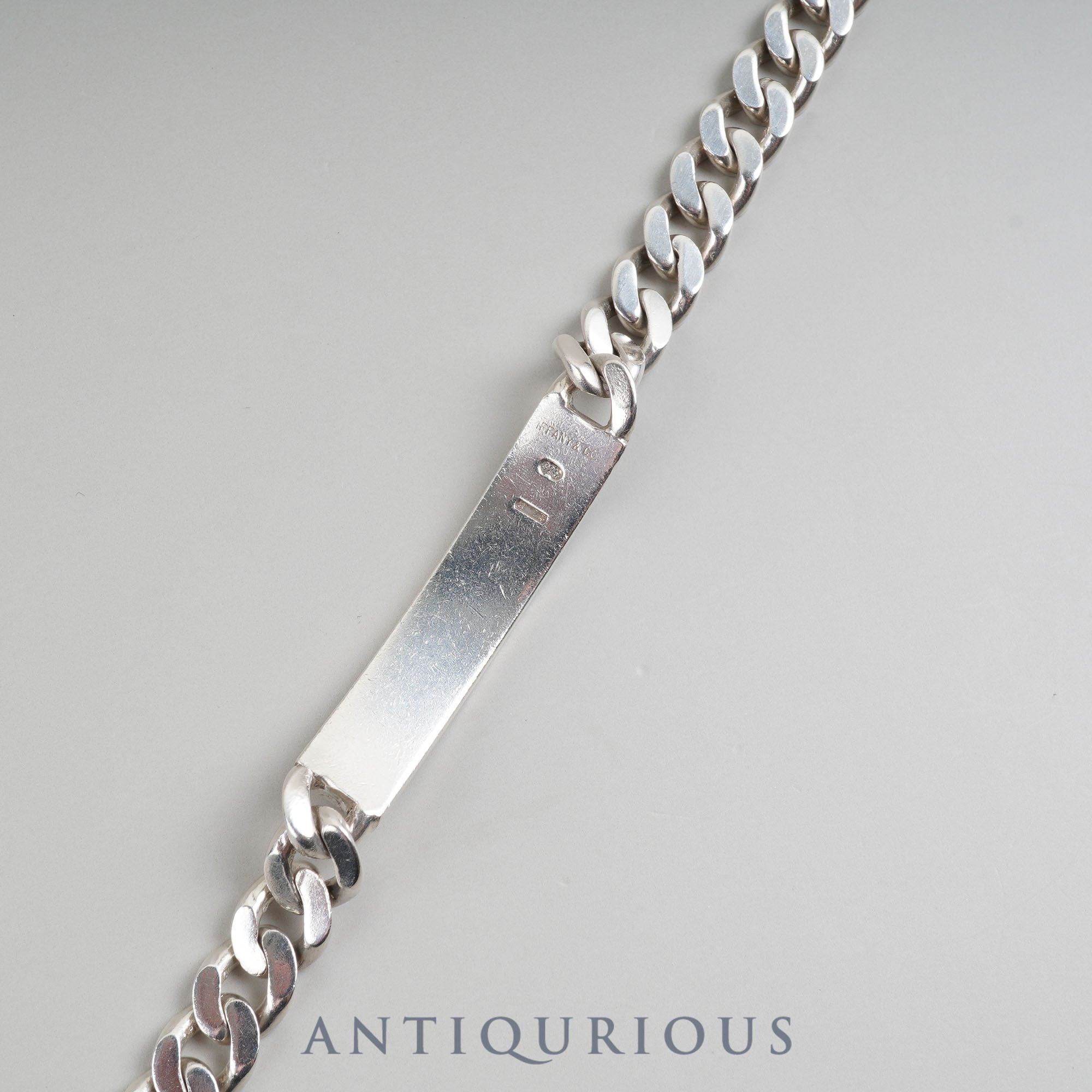 ティファニー ブレスレット ID チェーン ヴィンテージ スターリングシルバー