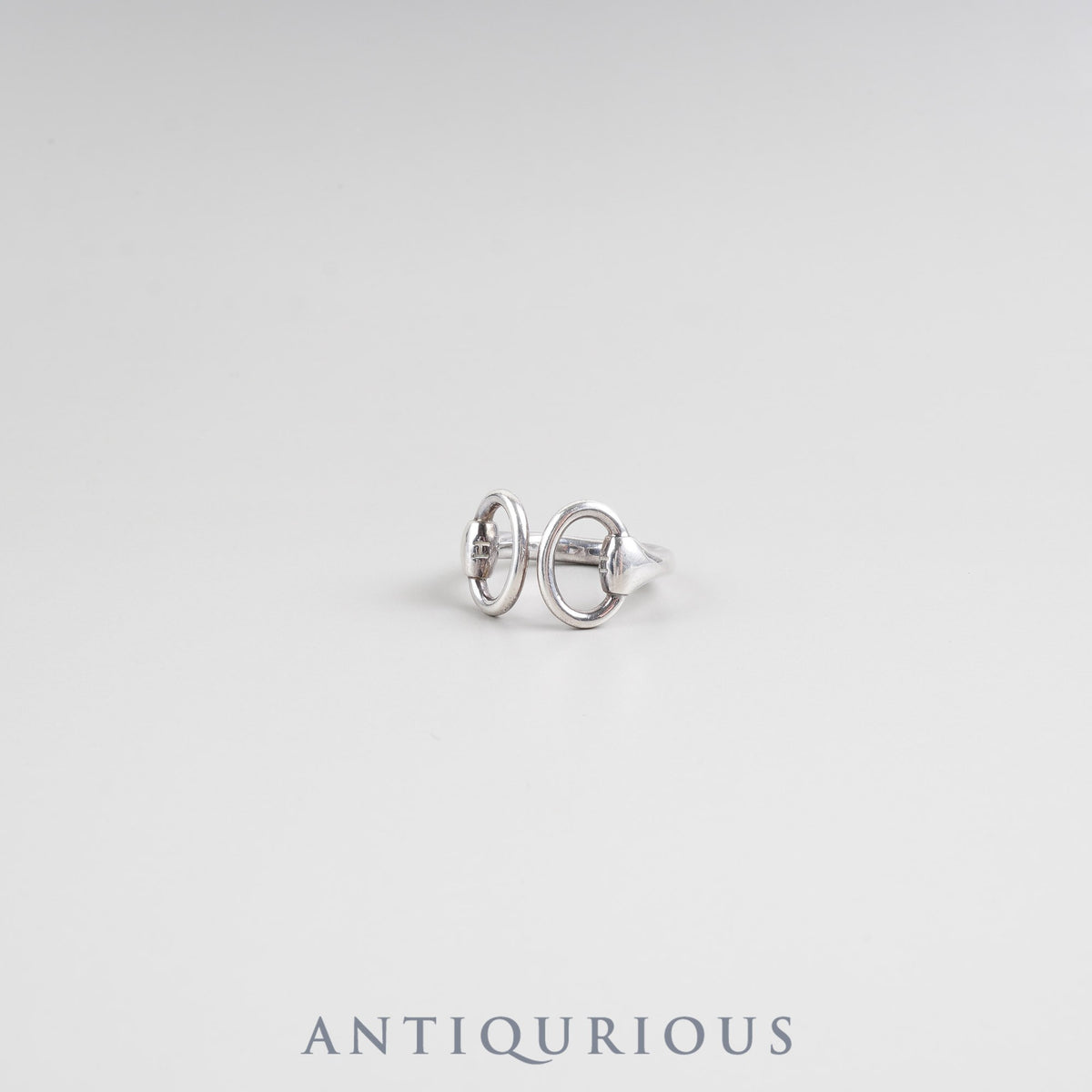 Hermes Nausicaa Ring, Sterling Silver, Approx. Size 12.5, Case