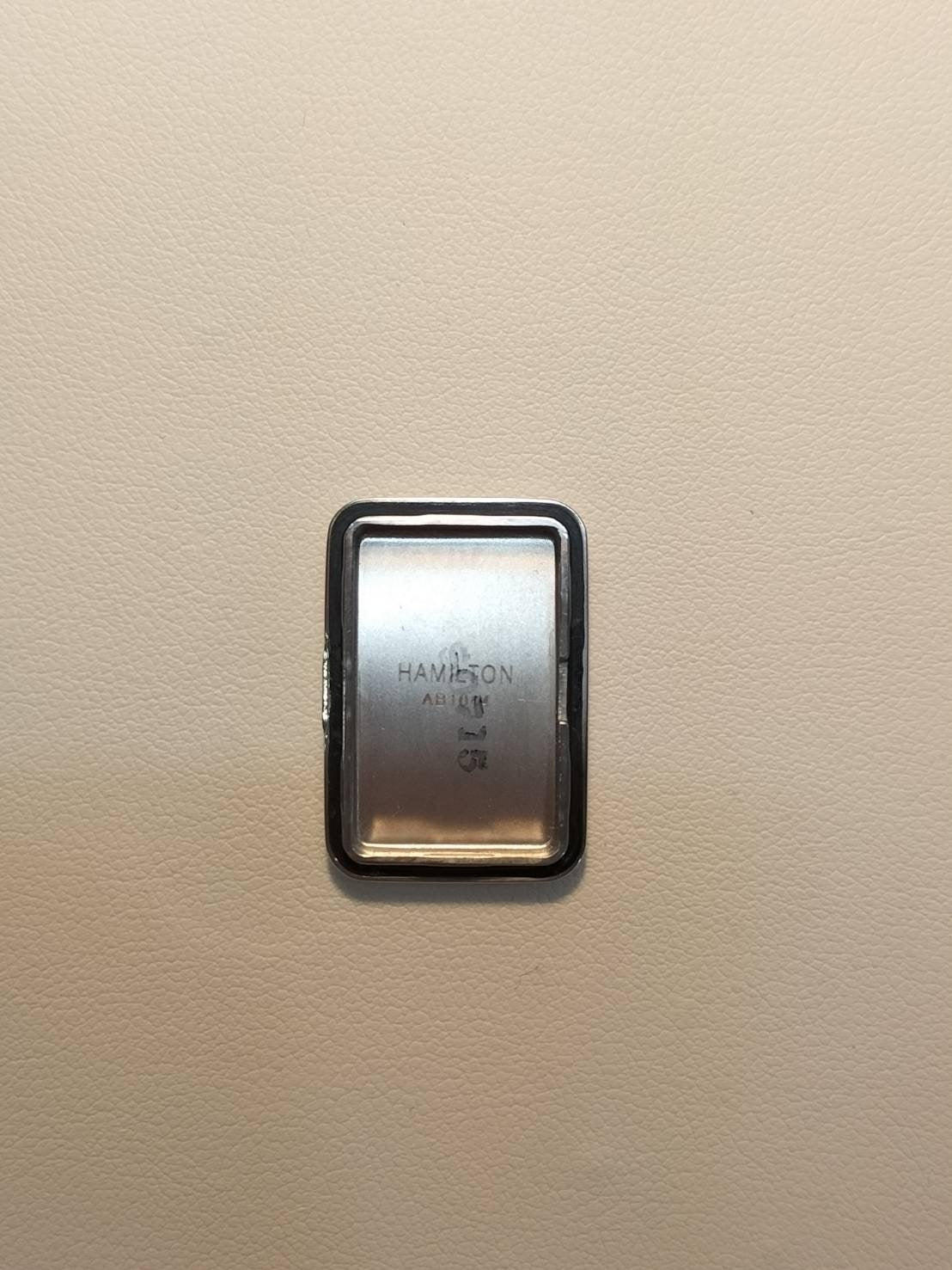 Hamilton Ardmore H112110 / 980.153 Quartz Cal.980.153 SS Leather Third party buckle (SS) Silver dial Overhauled