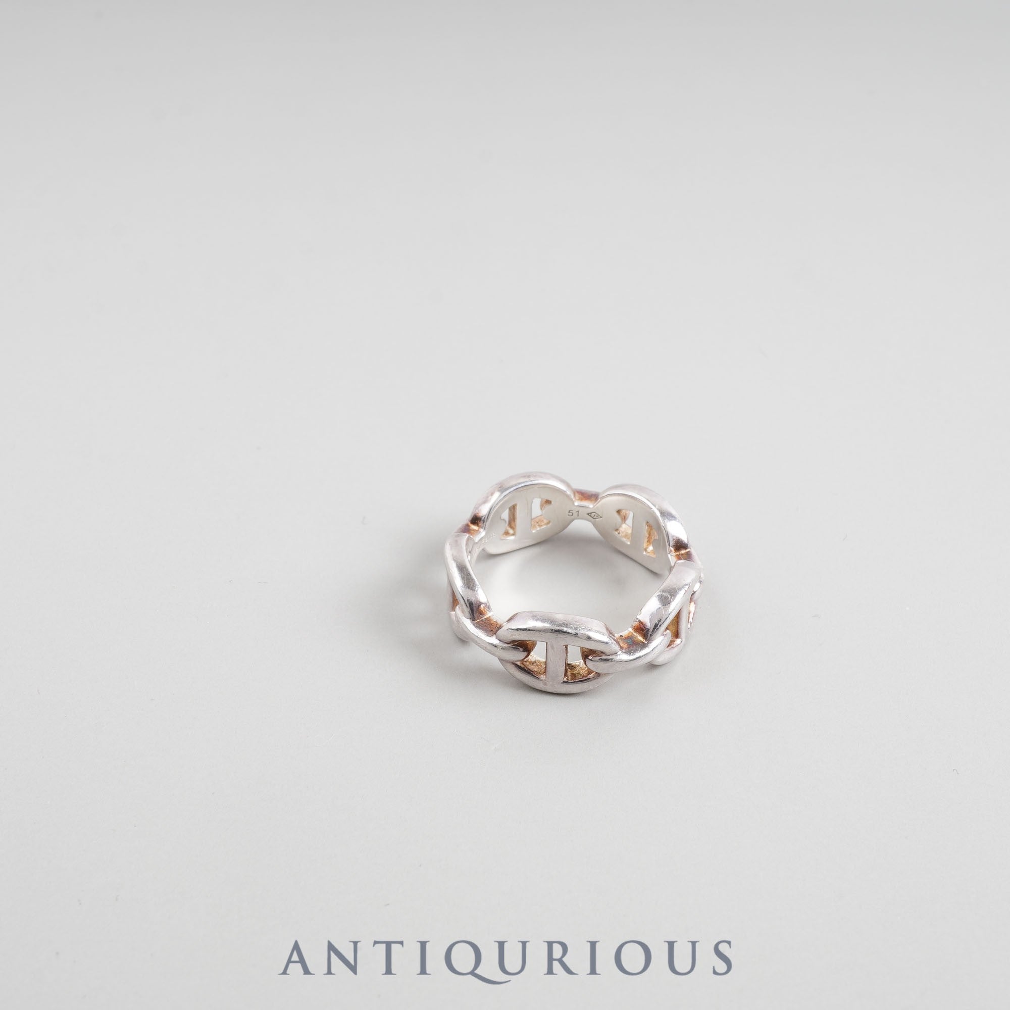Hermes Ring Chaine d'Ancre Anchaine