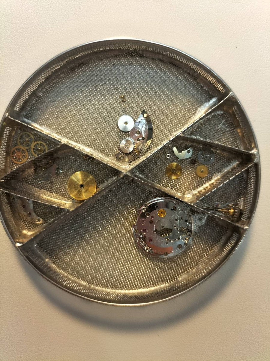 カルティエ マストタンク LM 手巻き Cal.78-1 SV925 革 純正尾錠(GP) オニキス文字盤 オーバーホール済み