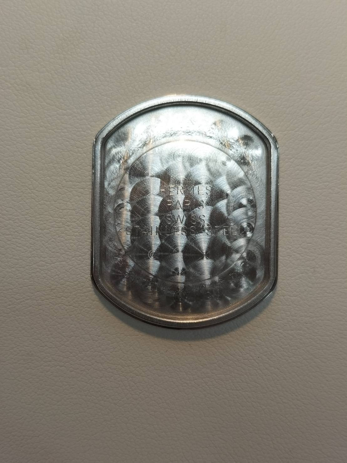 エルメス ラリー RA1.810 クォーツ Cal.980.163 SS 純正革ベルト(□J刻印:2006年) 純正尾錠(SS) グレー文字盤 冊子 オーバーホール済み