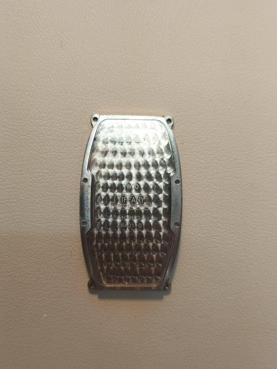 ティファニー ジェメア Z6401.10.10A29A48A クォーツ Cal.976.001 SS 純正ベルト 純正尾錠(SS)ホワイト文字盤 オーバーホール済み