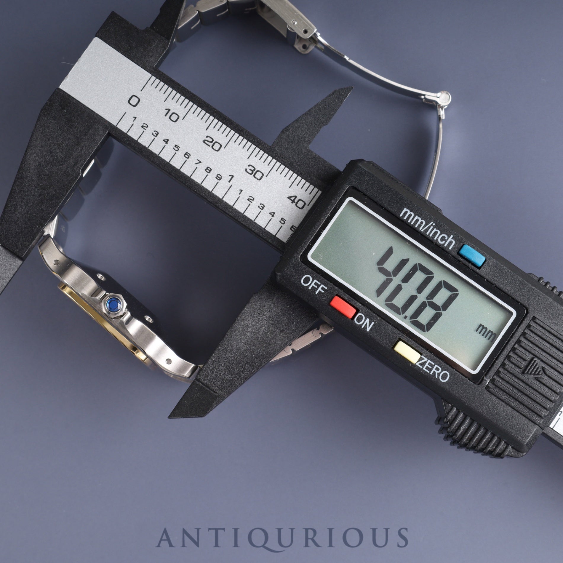 カルティエ サントス ガルベ LM 2961 自動巻き SS/YG SS/YG ホワイトローマン文字盤 カルティエブティックにてコンプリートサービス(フルメンテナンス)済み