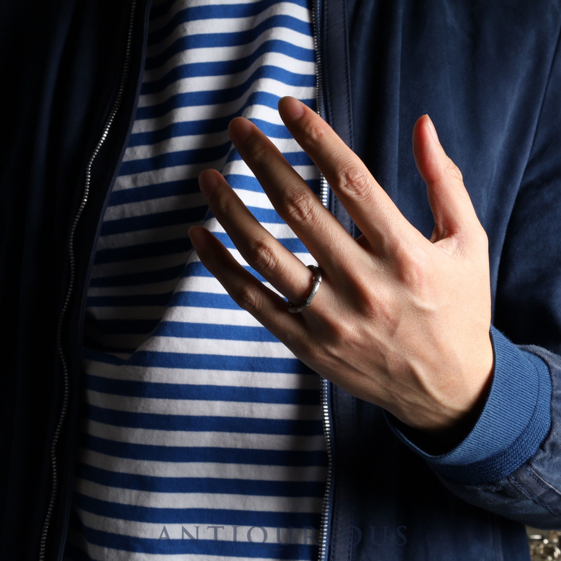 Tiffany ring, bamboo, SV925, size 12, storage bag