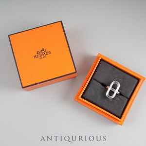 Hermes Ring Ever Chaine d'Ancre PM SV925 #53 Box 21 Years