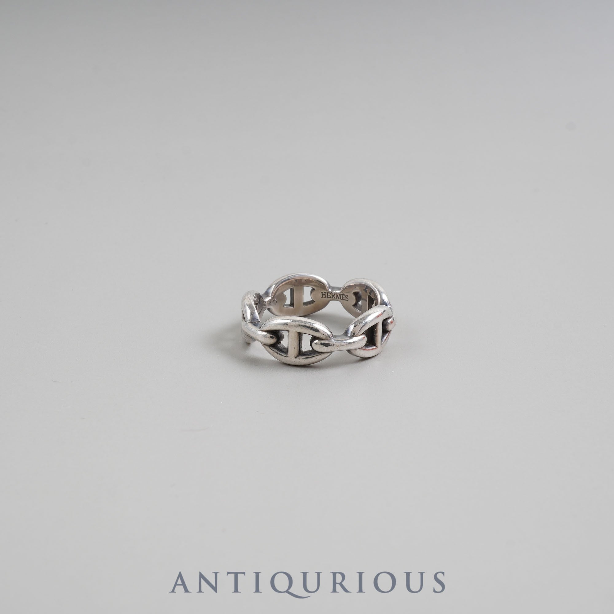 Hermes Ring Chaine d'Ancre Anchaine #56 SV925 Box