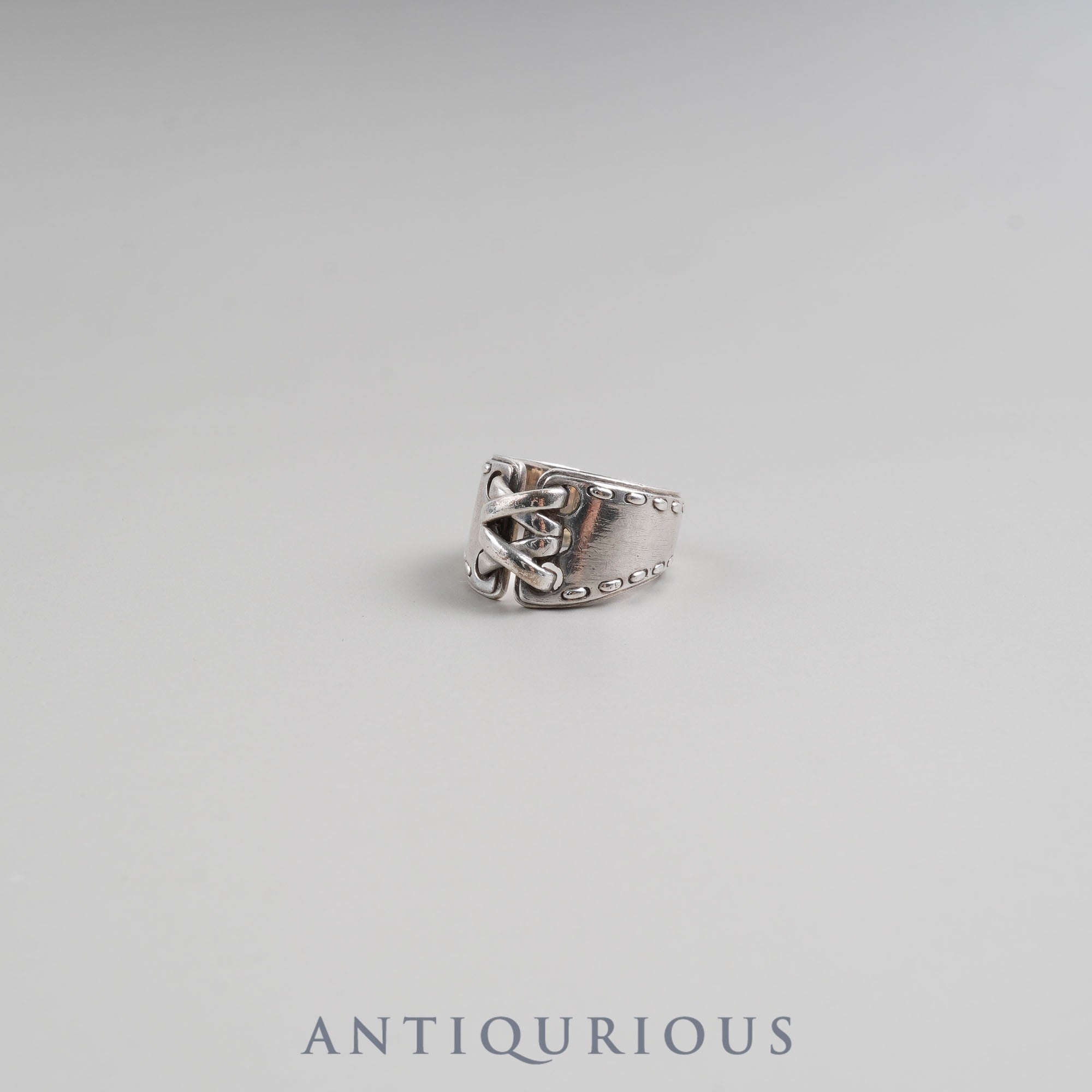 エルメス リング メキシコ コルセット ダブル SV925 49 8号 | 東京銀座  