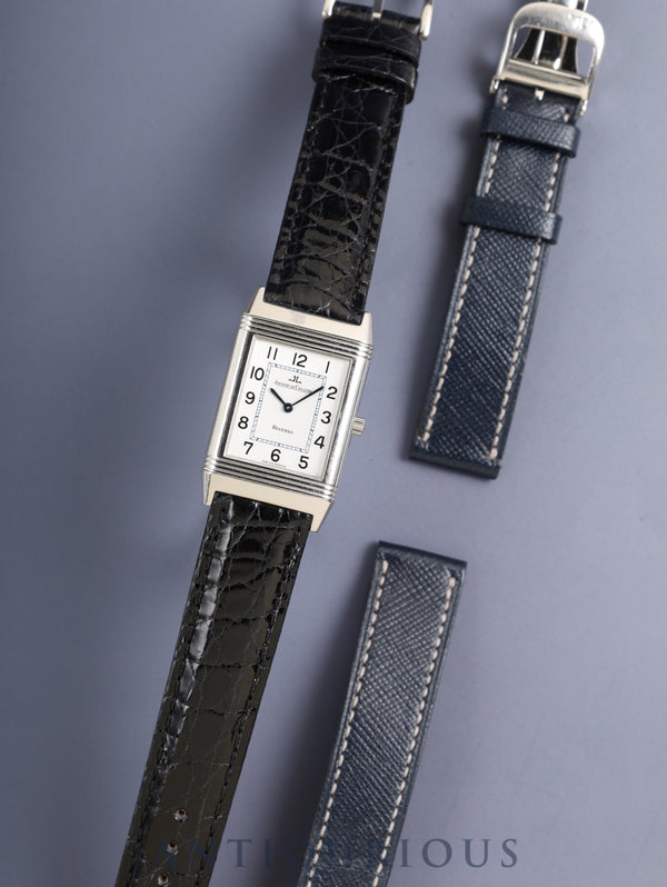 ジャガー・ルクルト レベルソ クラシック 250.8.86 / Q2508420 手巻き Cal.846-1 SS 革 純正尾錠(SS) シルバーアラビア文字盤 オーバーホール済み