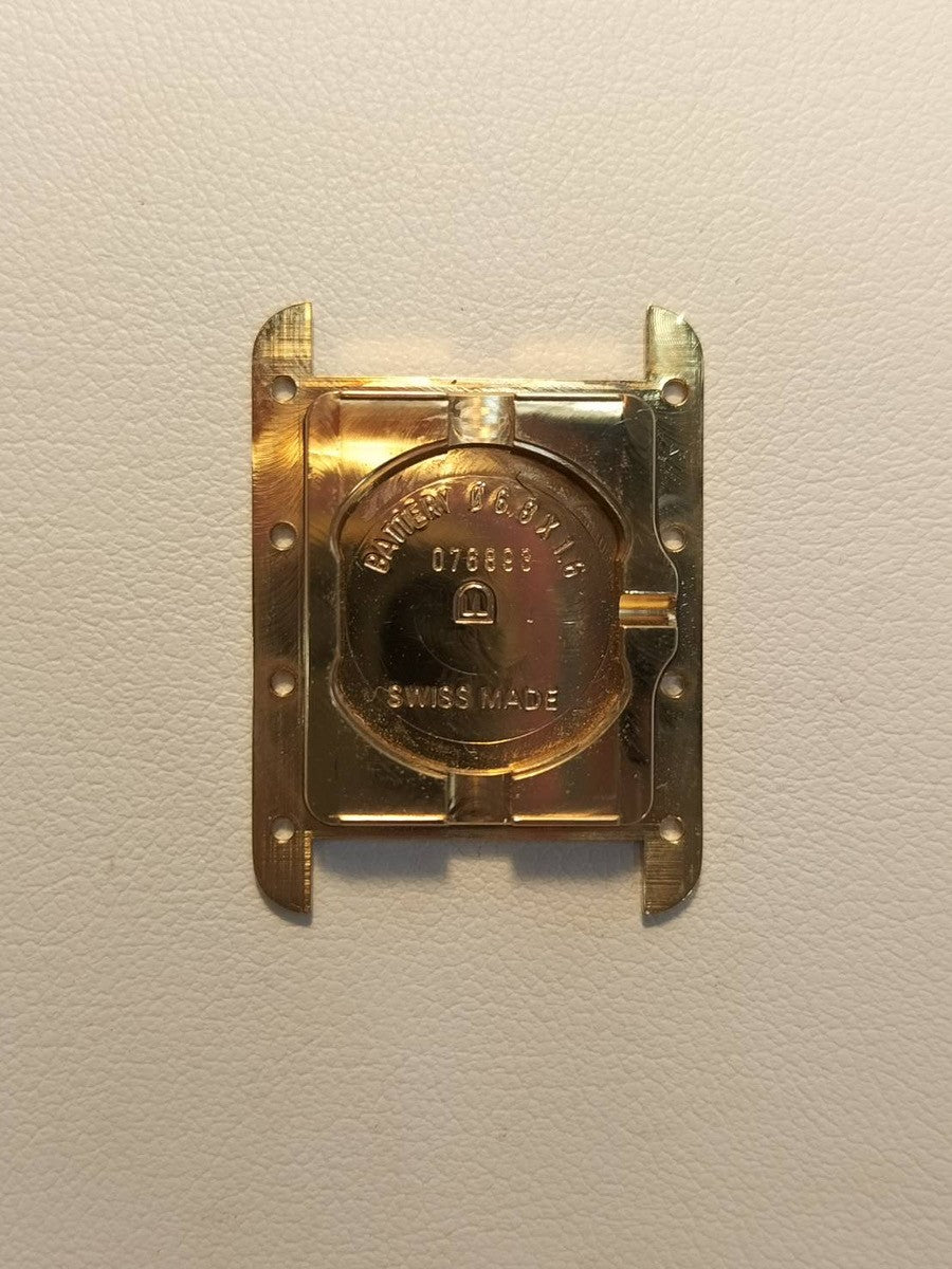 カルティエ マストタンク MM W1017354 / 2415 クォーツ Cal.057 SV925 革 純正Dバックル(GP)アイボリーローマン文字盤(SWISS MADE表記) 箱 冊子 保証書(2005年)オーバーホール済み