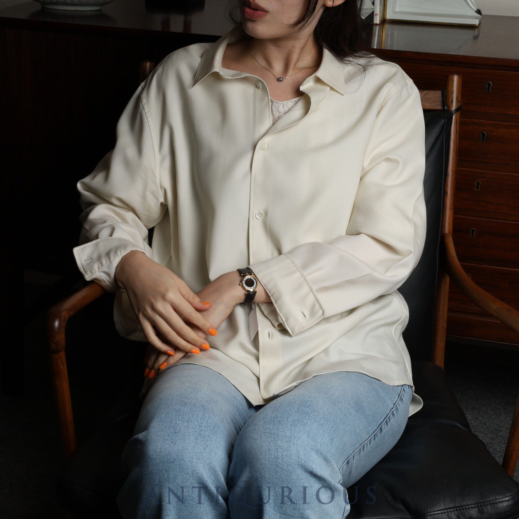 Cartier Must Vendôme VLC SM 590004 Quartz SV925 Genuine buckle (GP) Front Trinity dial Box, booklet, warranty card (1989) Complete service completed at a Cartier boutique