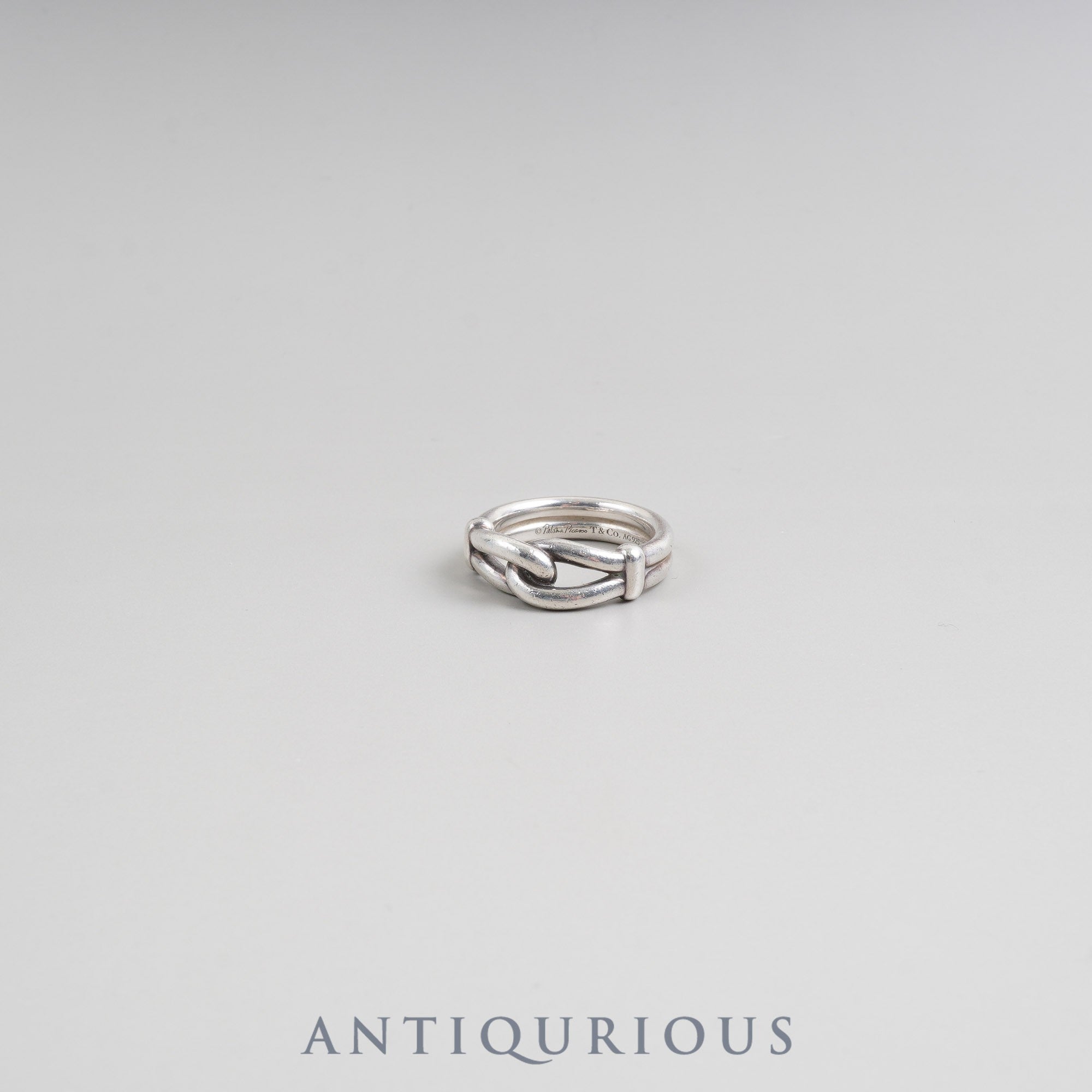 ティファニー リング パロマピカソ ノット スターリングシルバー 約14号