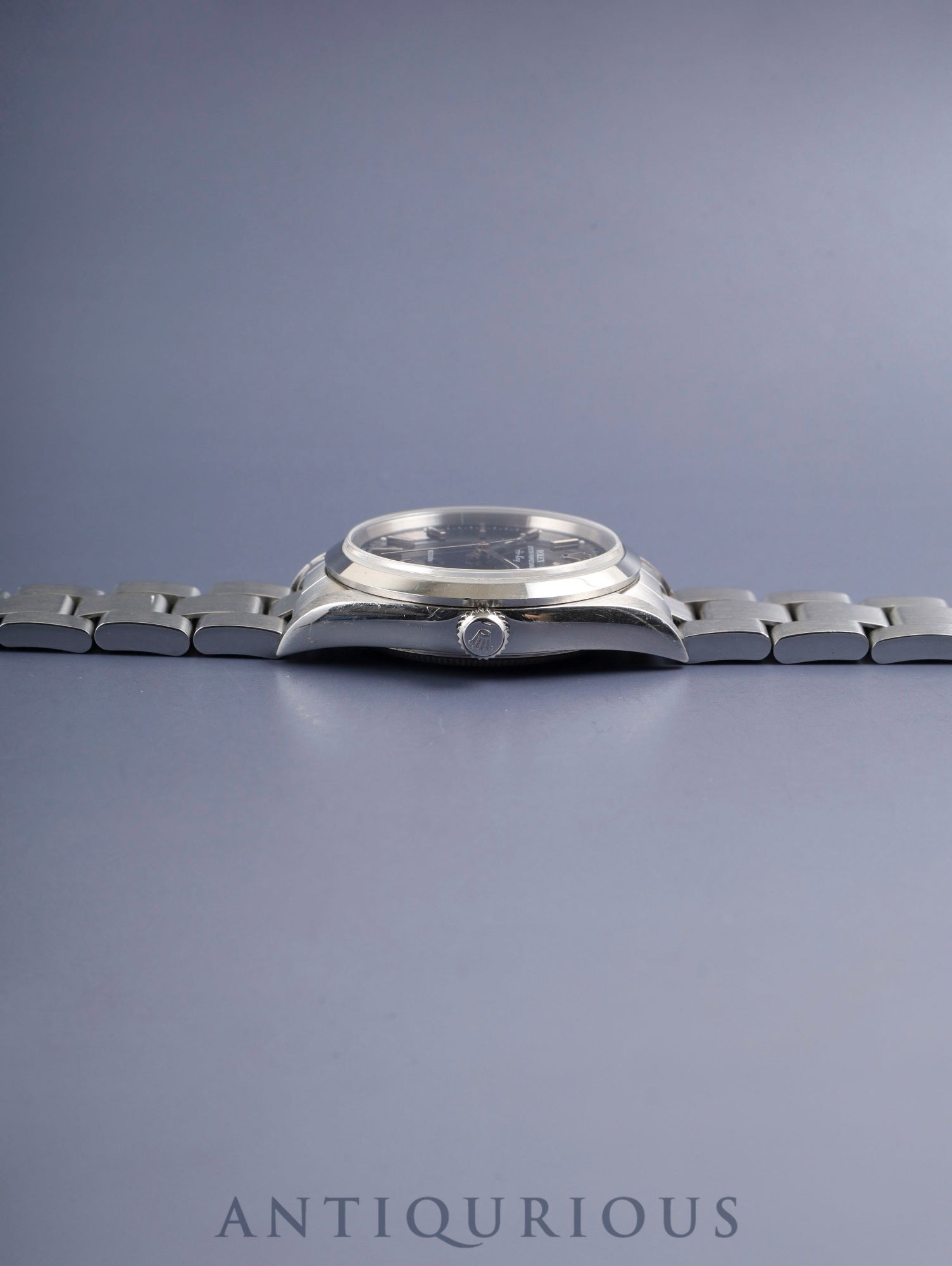 Rolex Air-King 14000 Automatic Cal. 3000 Stainless Steel Black Dial A Series (1998-1999) Box, Tag, Booklet, Overhauled