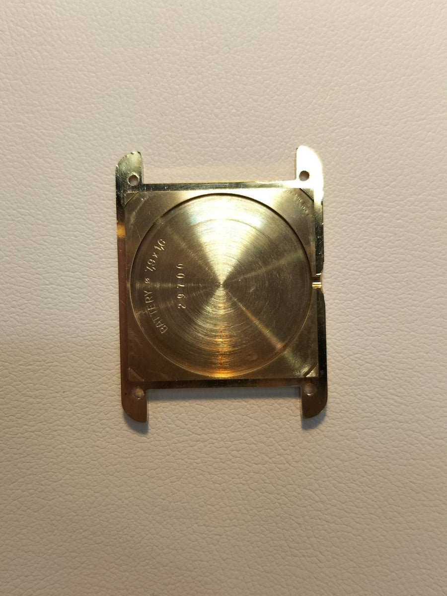 カルティエ マストタンク LM 590005 クォーツ Cal.90 SV925 革 純正ピンバックル(GP)ストレートローマン文字盤(SWISS表記) 箱 冊子 保証書(1989年)オーバーホール済み