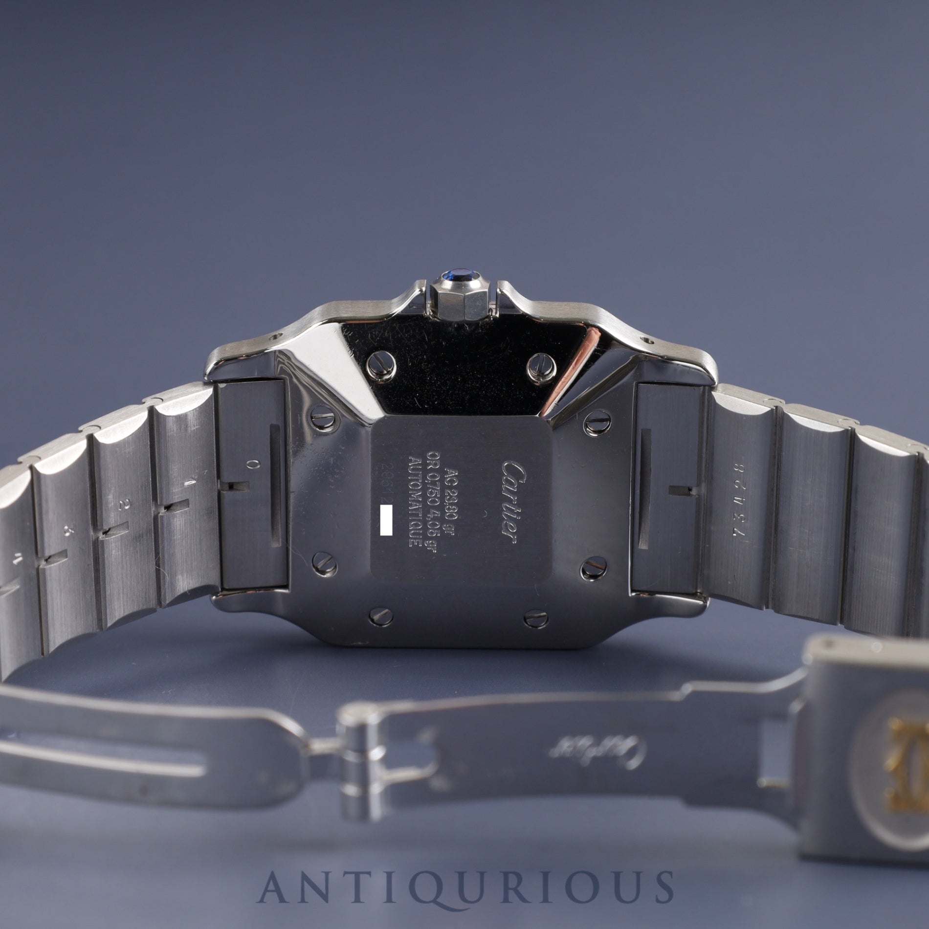 Cartier Santos Galbee LM 2961 Automatic SS/YG SS/YG White Roman dial Complete service (full maintenance) completed at Cartier boutique