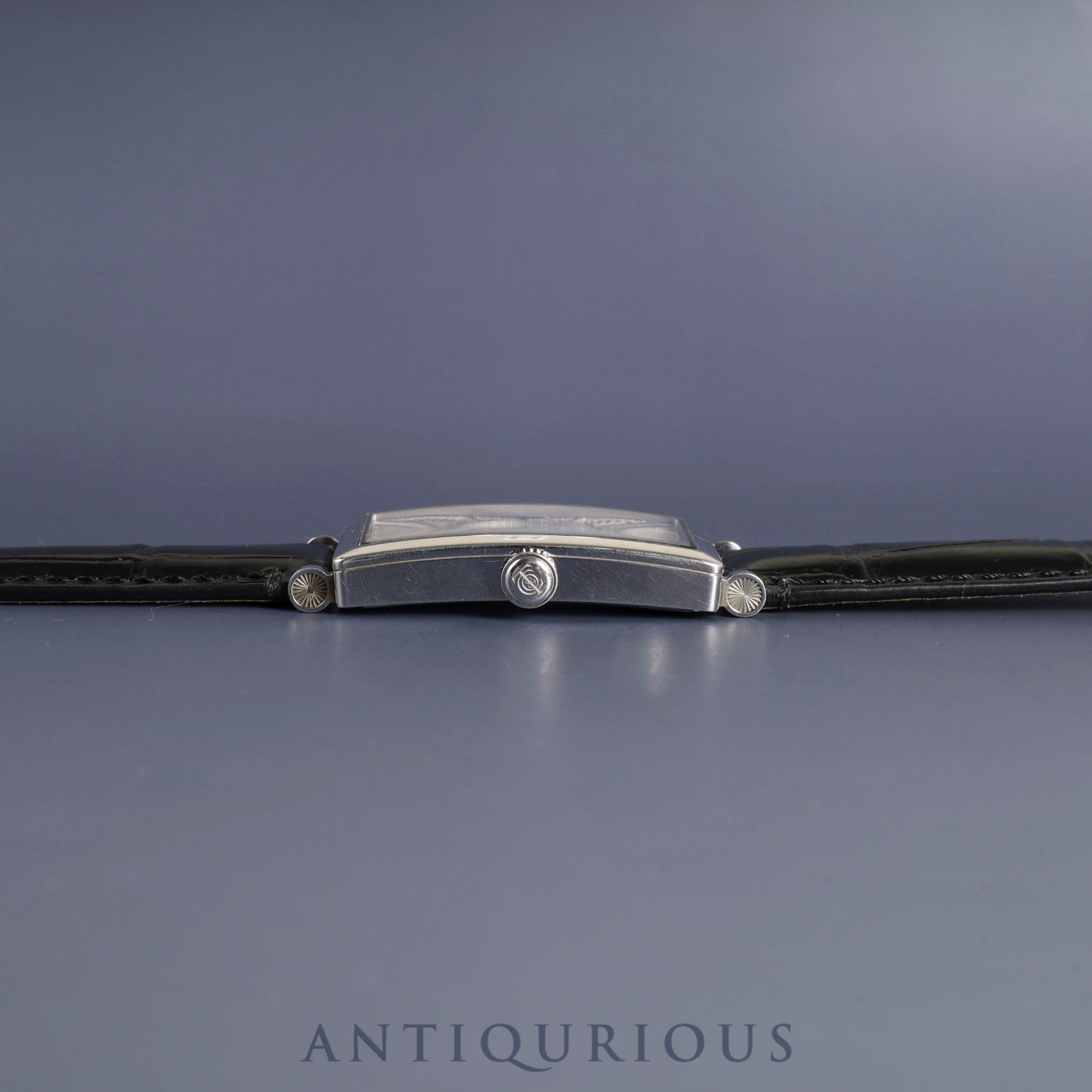 Tiffany Gallery Z3002.10.10A21A68A Quartz Cal.976.001 SS Leather Genuine Buckle (SS) Silver Dial Overhauled