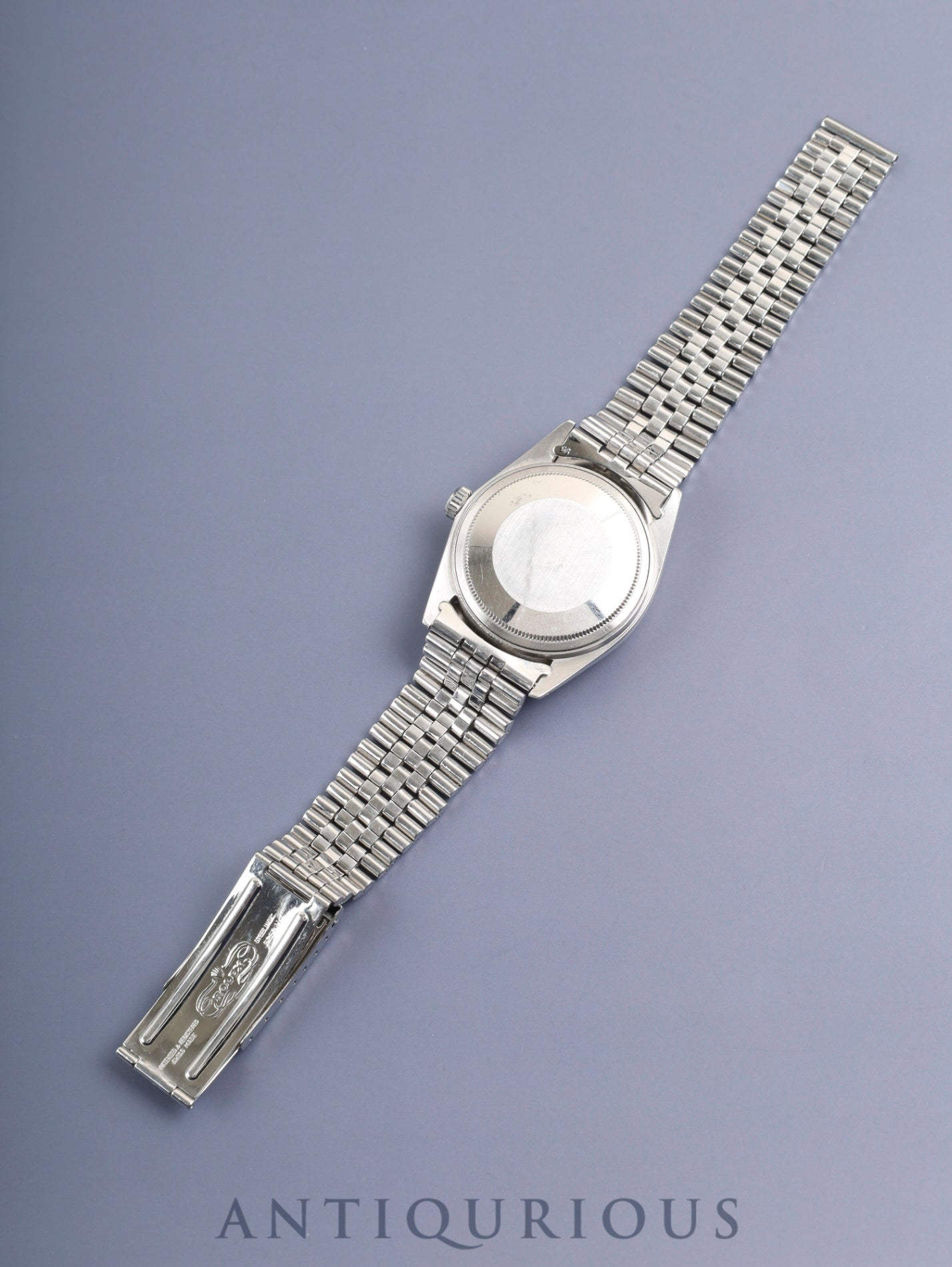 Rolex Datejust 1601 Automatic Caliber 1570 Stainless Steel/White Steel Sigma Dial Gray Dial No. 34 (1972) Overhauled