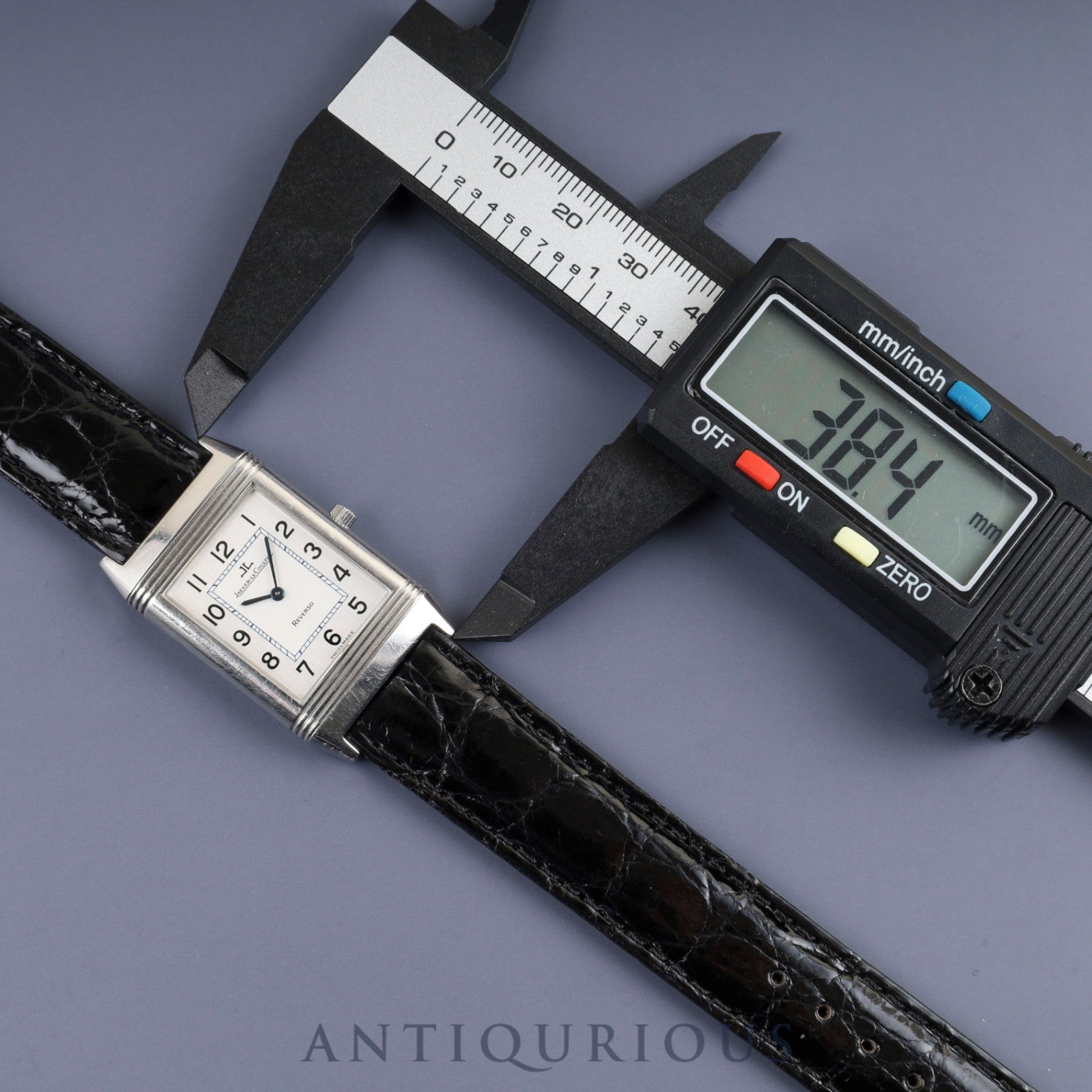 ジャガー・ルクルト レベルソ クラシック 250.8.86 手巻き Cal.846/1 SS 純正Dバックル (SS) 23mm×38mm シルバーアラビア文字盤 オーバーホール済み