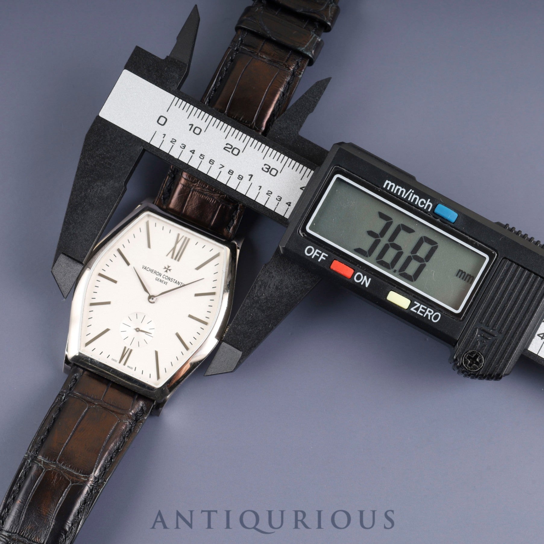 Vacheron Constantin Malte X82G7753 82230/000G-9962 Manual Winding Caliber 4400/1 18K/WG Genuine Leather Strap Genuine Buckle (Au750) White Dial Warranty (2022) Box Booklet USB Tag Overhauled