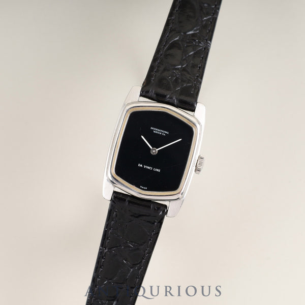 アイダブリュシー ダヴィンチライン 手巻き Cal.- SS 革 純正尾錠(SS)ブラック文字盤 オーバーホール済み