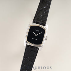 アイダブリュシー ダヴィンチライン 手巻き Cal.- SS 革 純正尾錠(SS)ブラック文字盤 オーバーホール済み