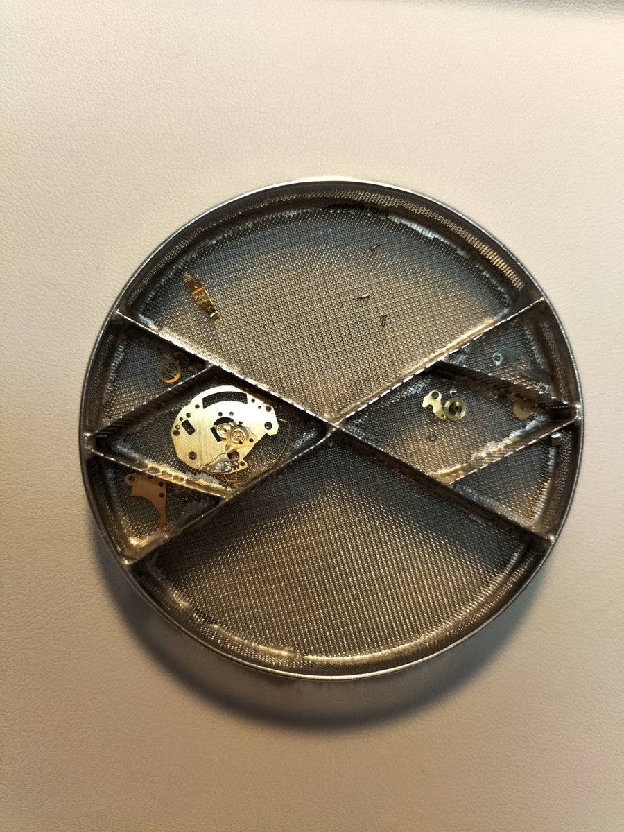 Hermes Rally RA1.210 Quartz Cal.976.001 SS SS Gray Dial Overhauled