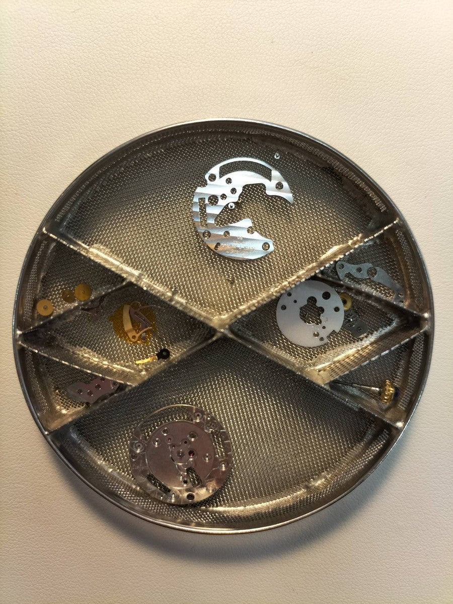 カルティエ マストコリゼ W1001665 / 1903 クォーツ Cal.90 SV925 革 純正Dバックル(SS) ホワイトローマン文字盤 オーバーホール済み リューズ新品仕上げ済み