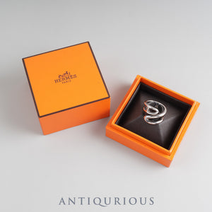Hermes Ring Chaine d'Ancre Twist SV925 #53 Box 17 Years
